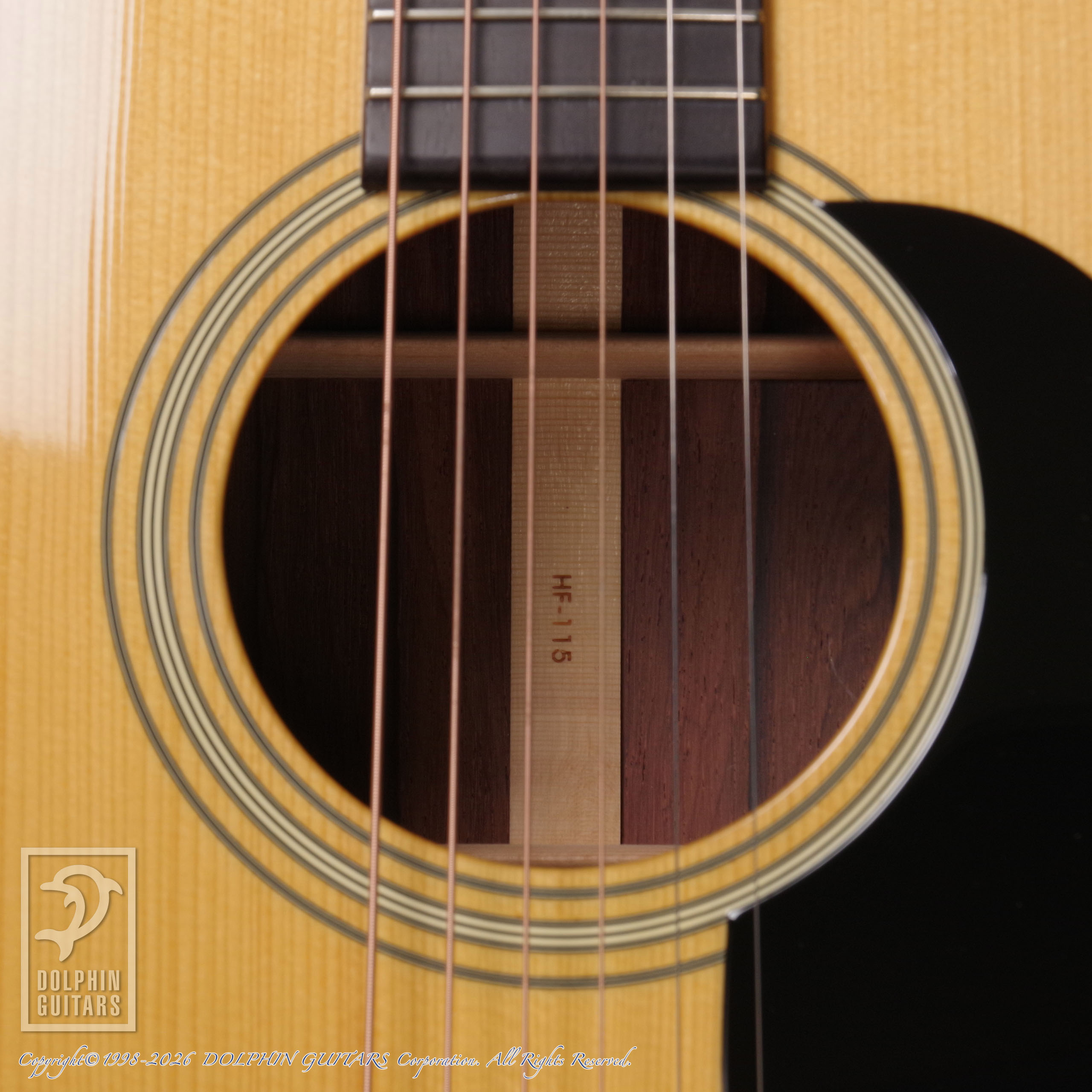HEADWAY (百瀬恭夫):HF-115 Custom (Adirondack Spruce Madagascar Rosewood)画像12