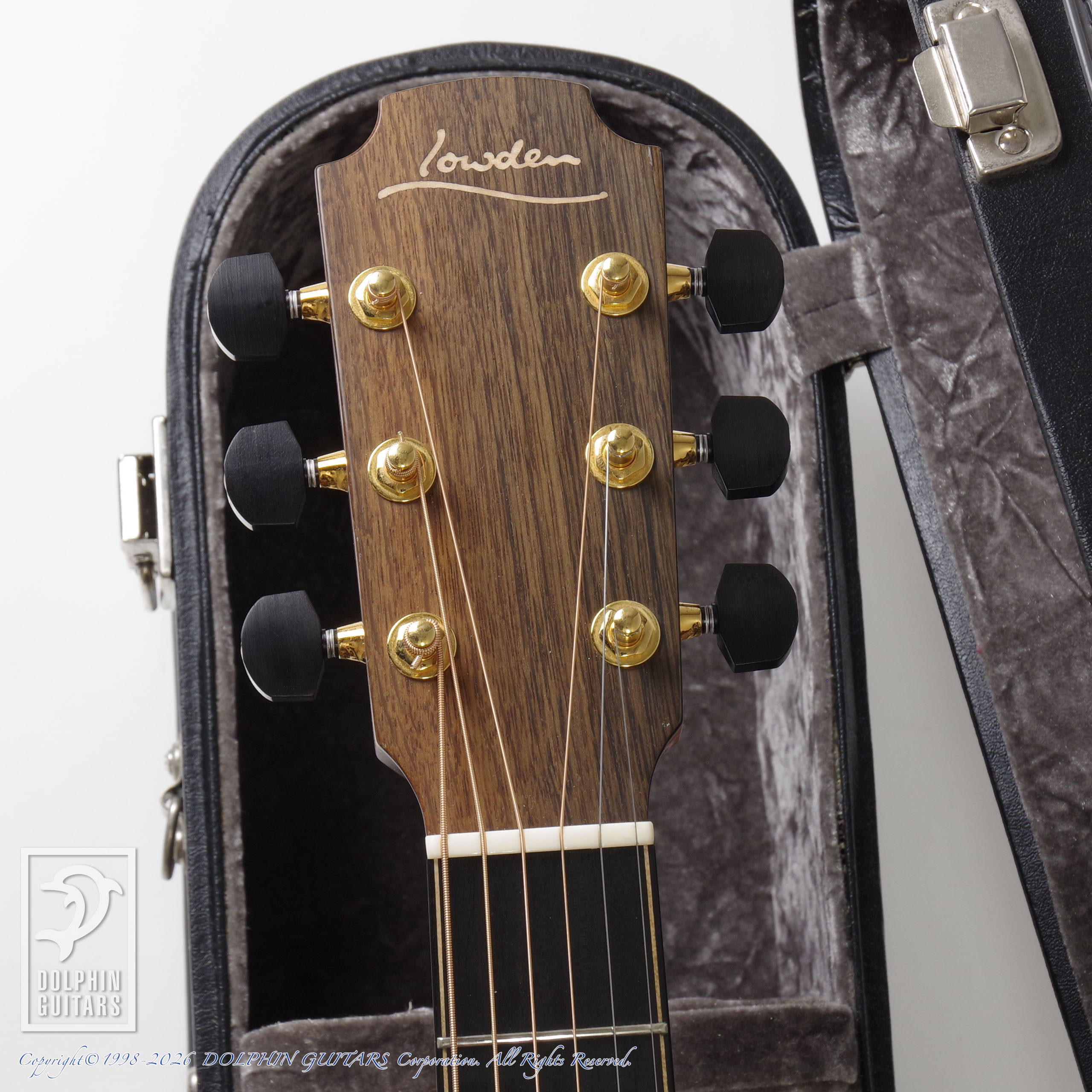 LOWDEN:F-50 MA/AD (Adirondack Spruce Honduras Mahogany)画像6