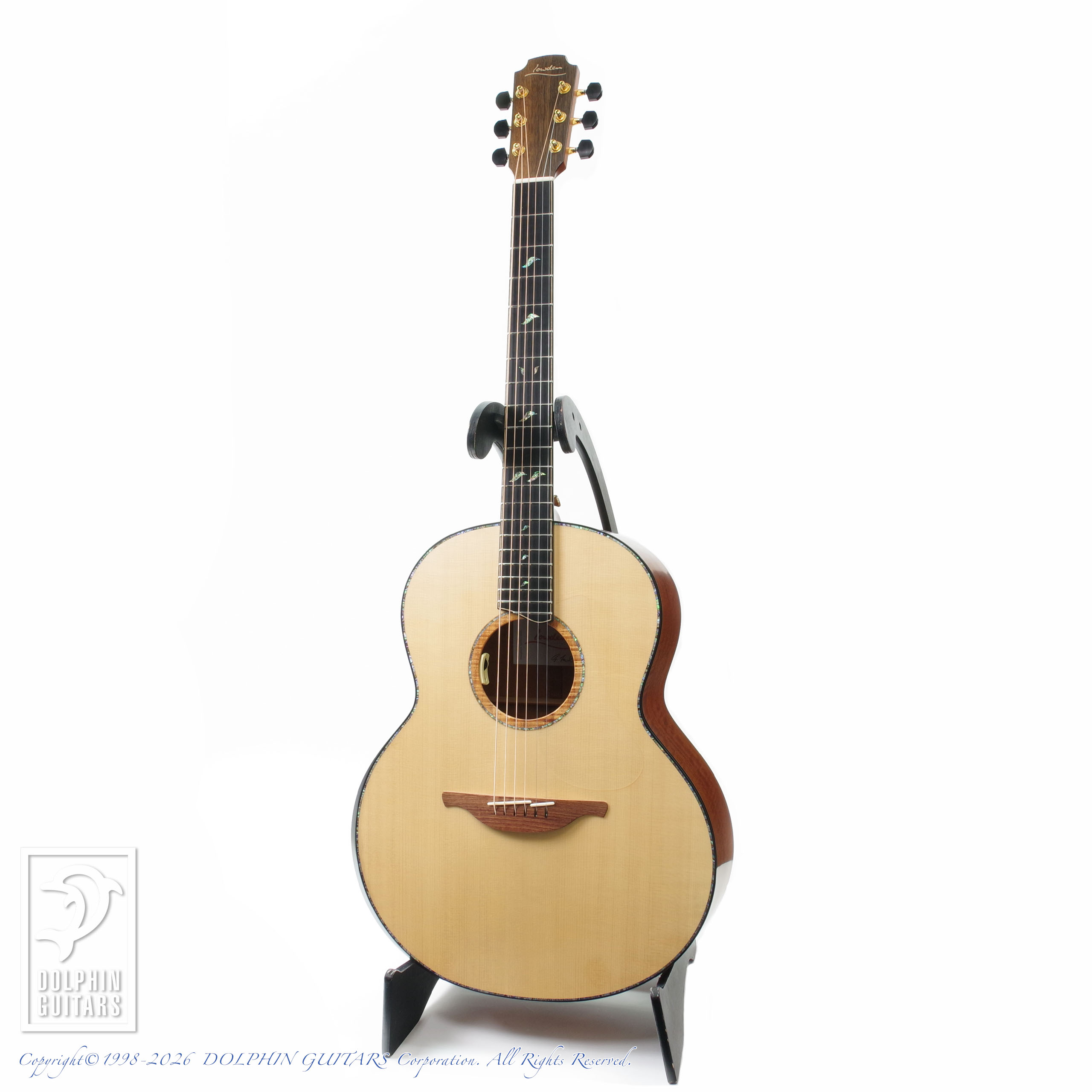 LOWDEN:F-50 MA/AD (Adirondack Spruce Honduras Mahogany)画像2