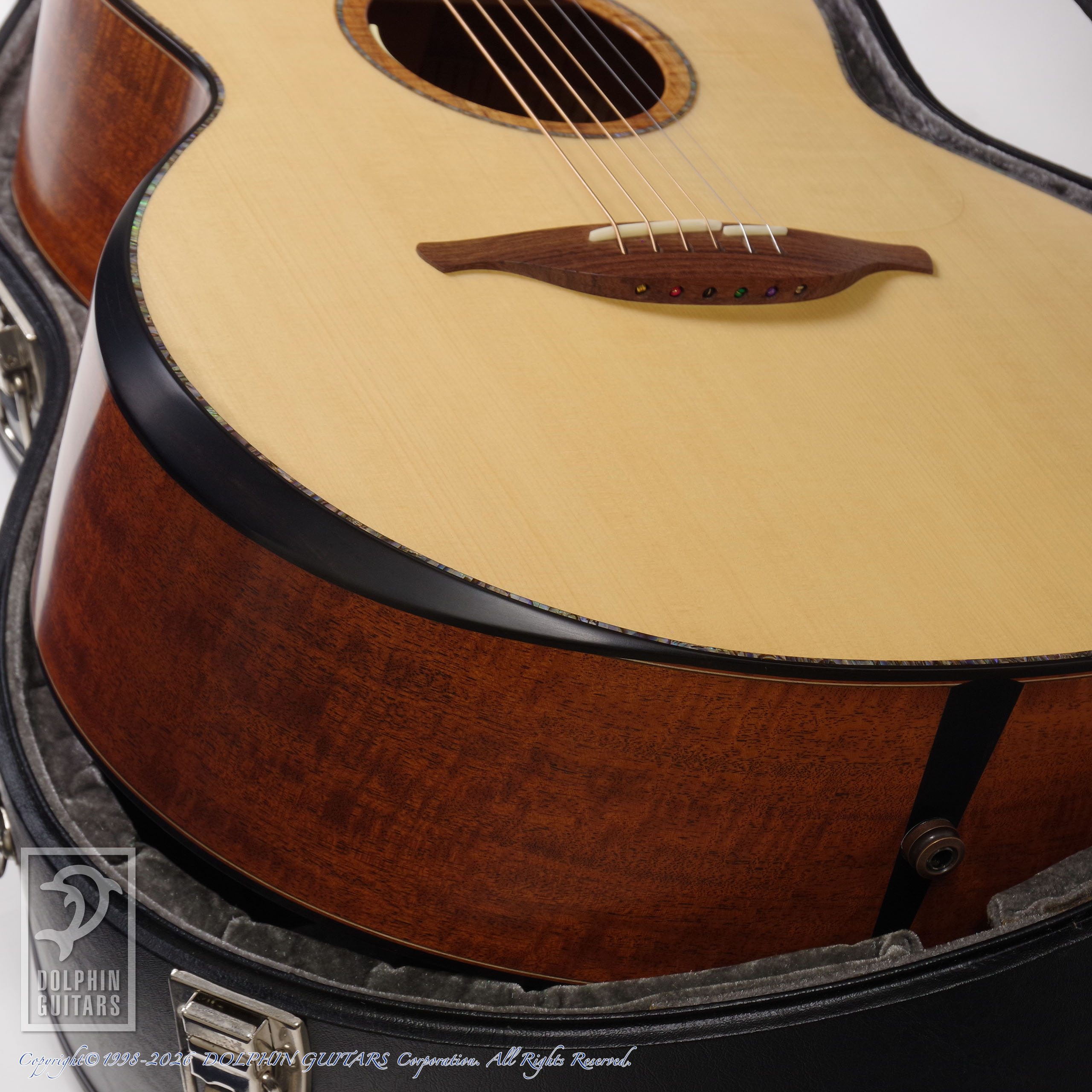 LOWDEN:F-50 MA/AD (Adirondack Spruce Honduras Mahogany)画像12