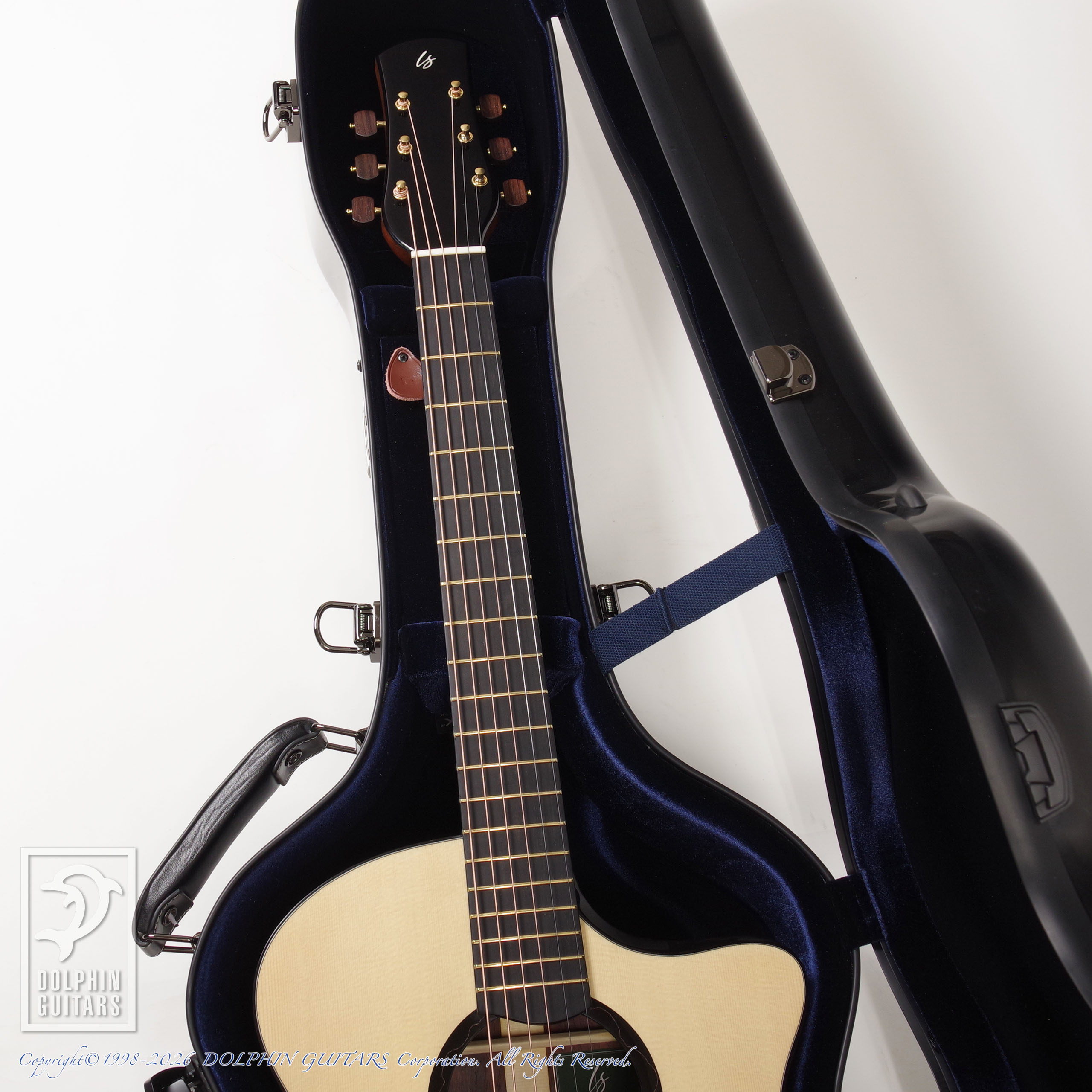 LSY Guitars:OM Cutaway(Cocobolo)画像8