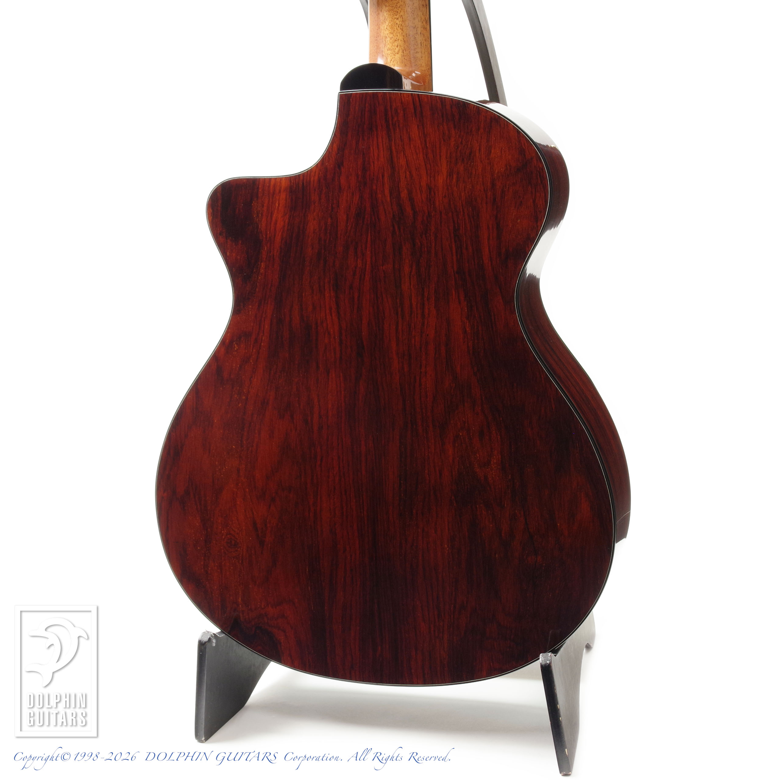 LSY Guitars:OM Cutaway(Cocobolo)画像3
