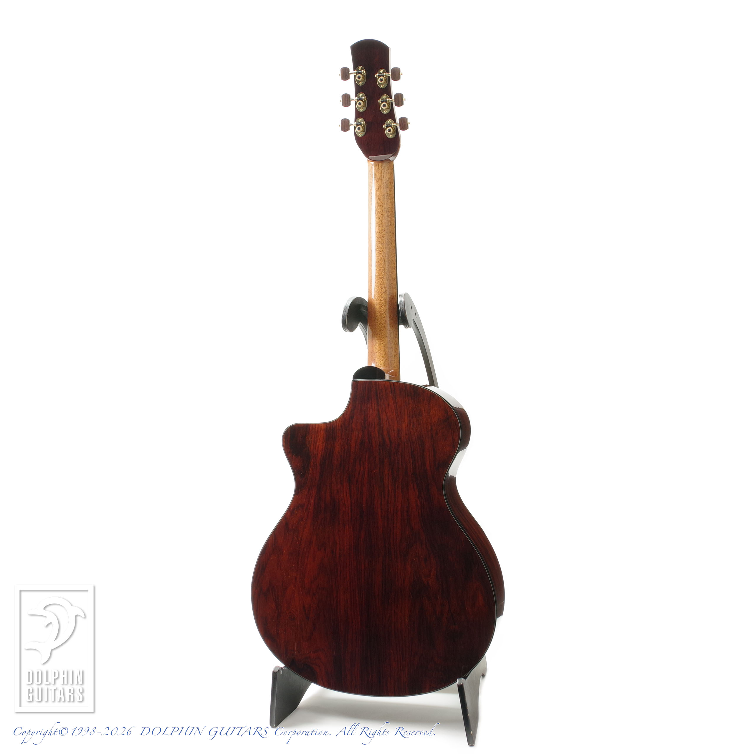LSY Guitars:OM Cutaway(Cocobolo)画像4