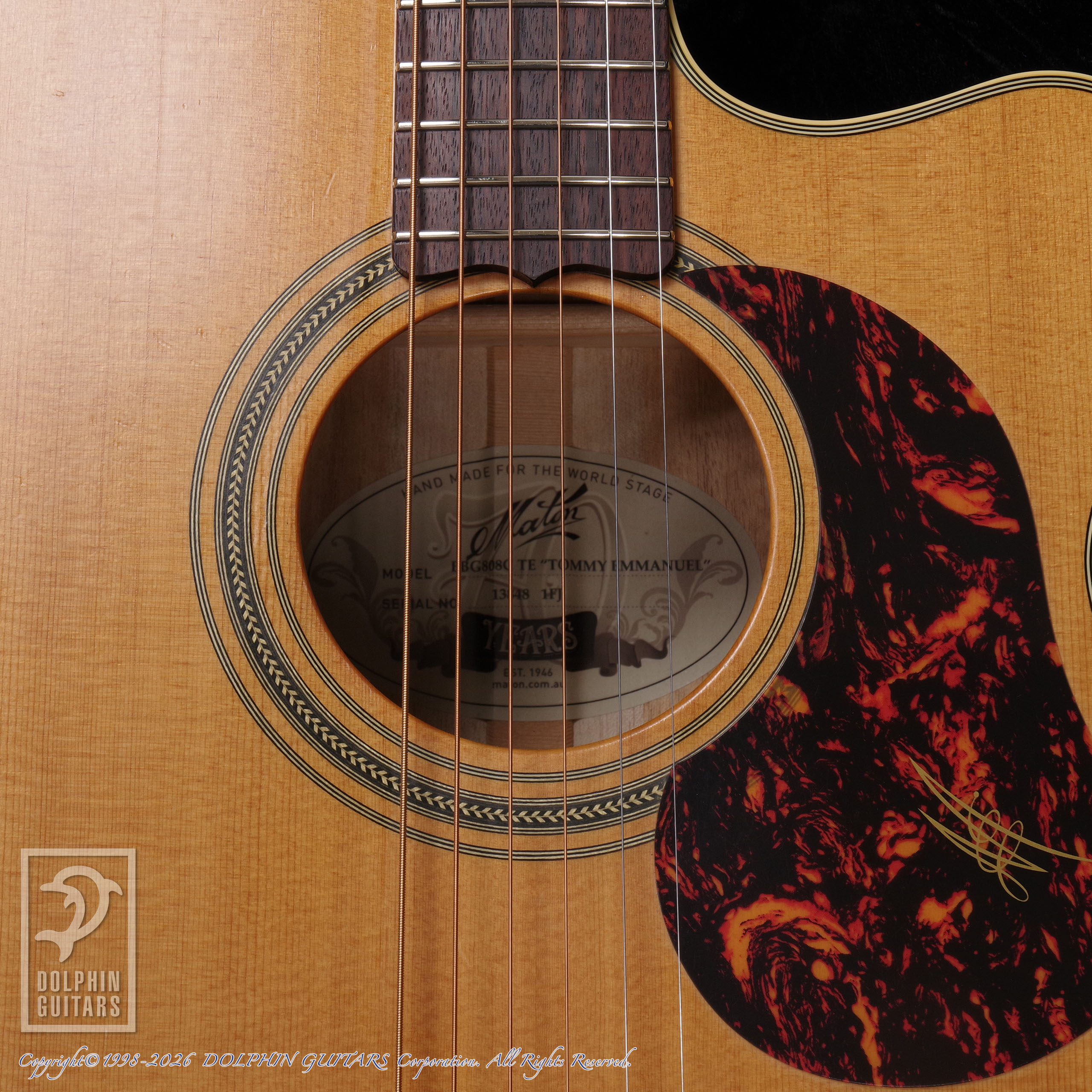 MATON:EBG808CTE (Tommy Emmanuel Signature)画像14