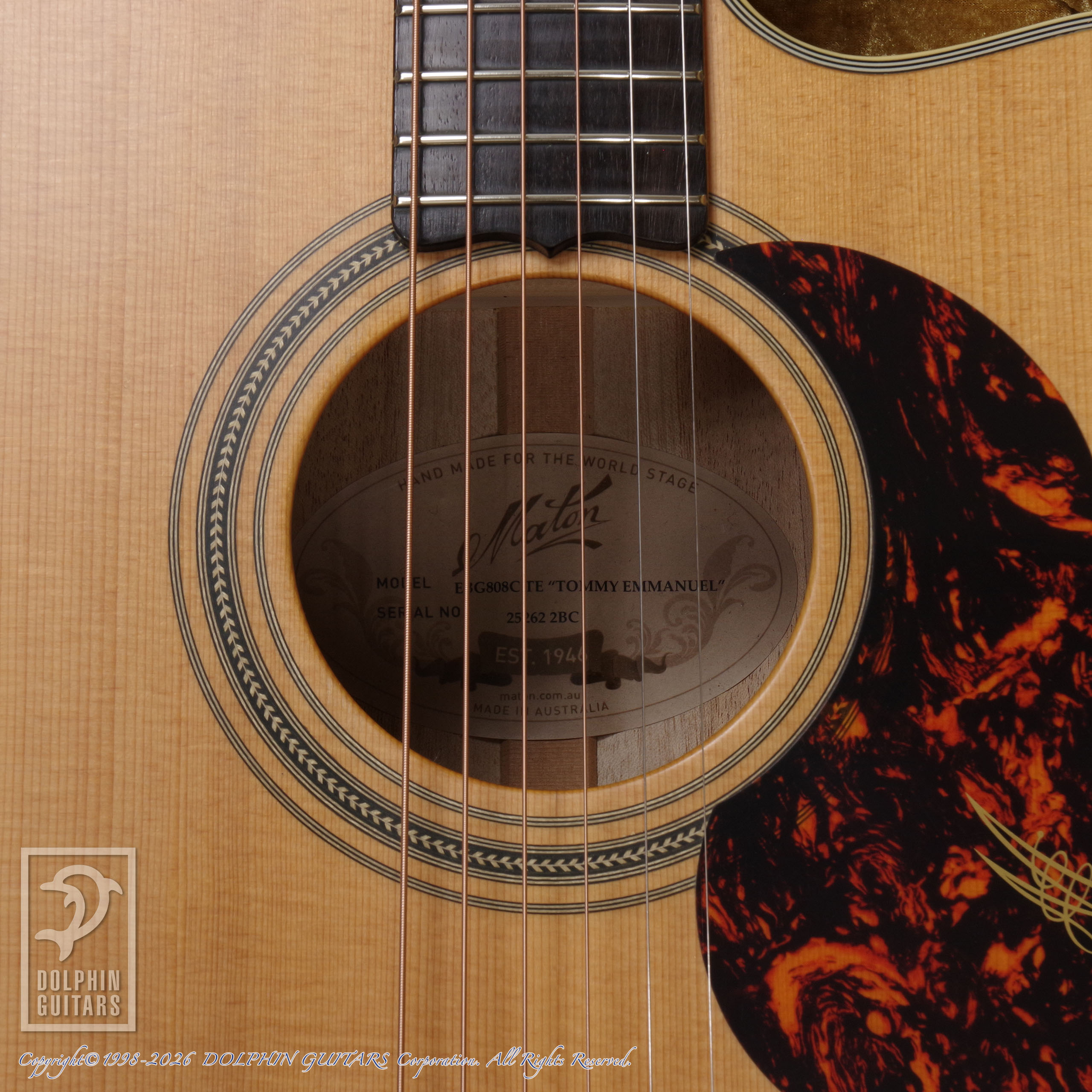 MATON:EBG808CTE (Tommy Emmanuel Signature)画像13