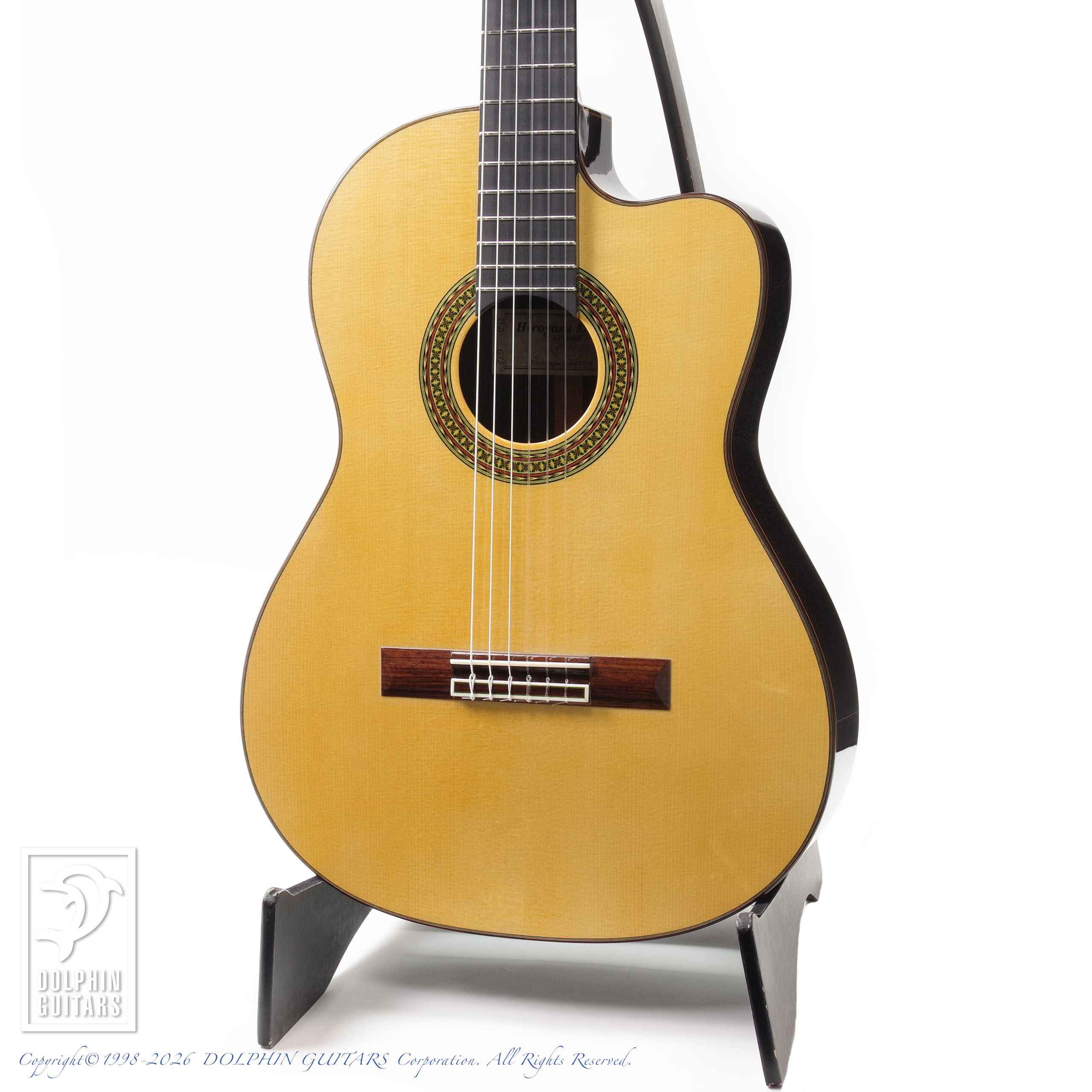 Matsui Hiroyasu (松井 啓泰):HM-2 Cutaway 松 (Nylon Strings)