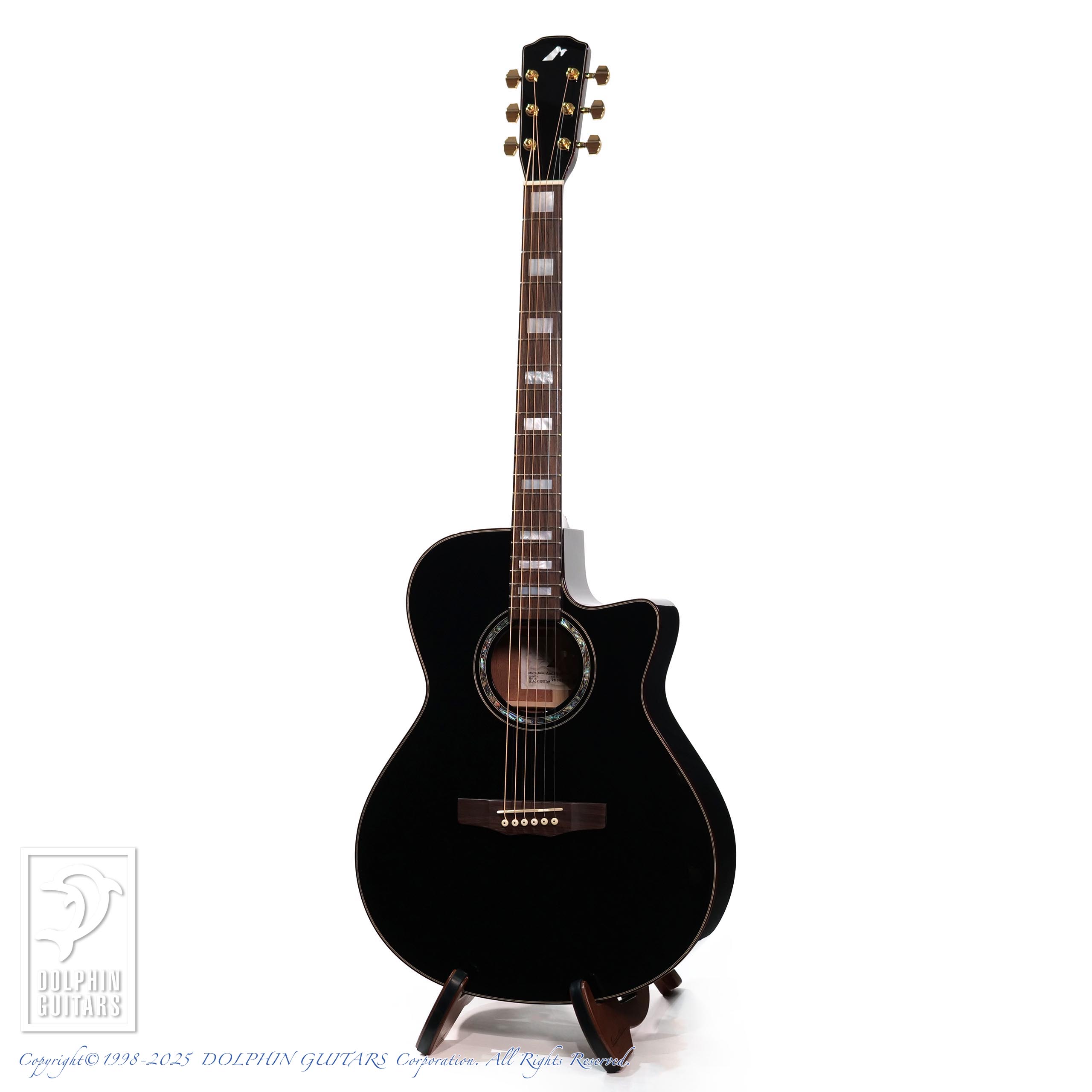 Rumbler by Morris アコースティックギター ブラック Rumbler by Morris アコースティックギター ブラック