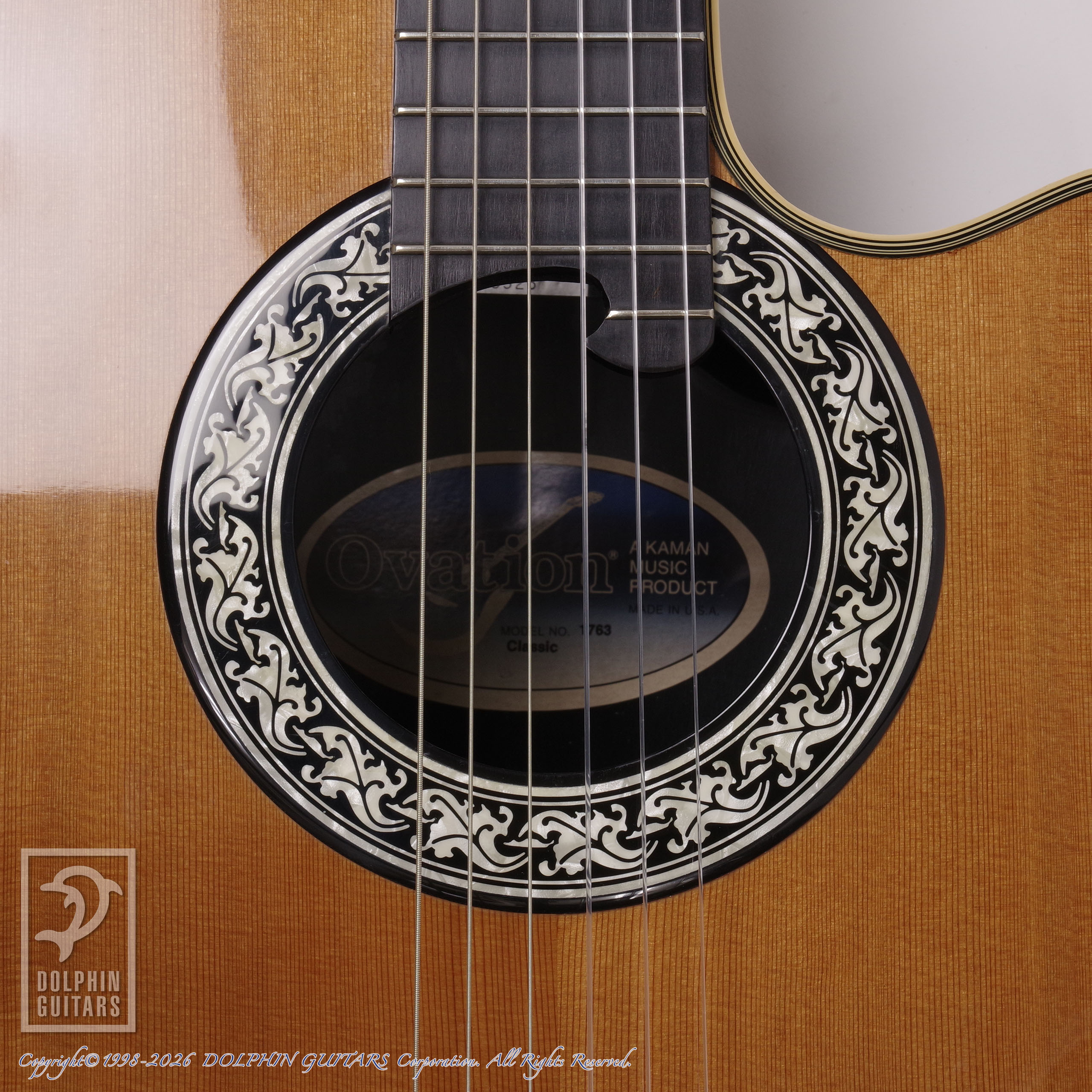 OVATION:1763-4 (Nylon Strings)画像12
