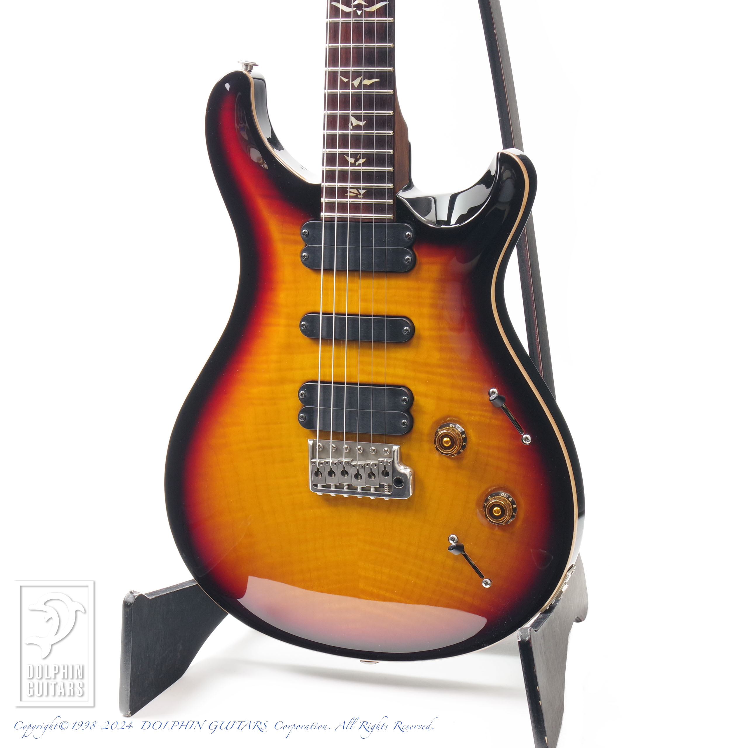 PAUL REED SMITH:513 10 Top Rosewood Brazilian Rosewood Neck Tri-Color Sunburst