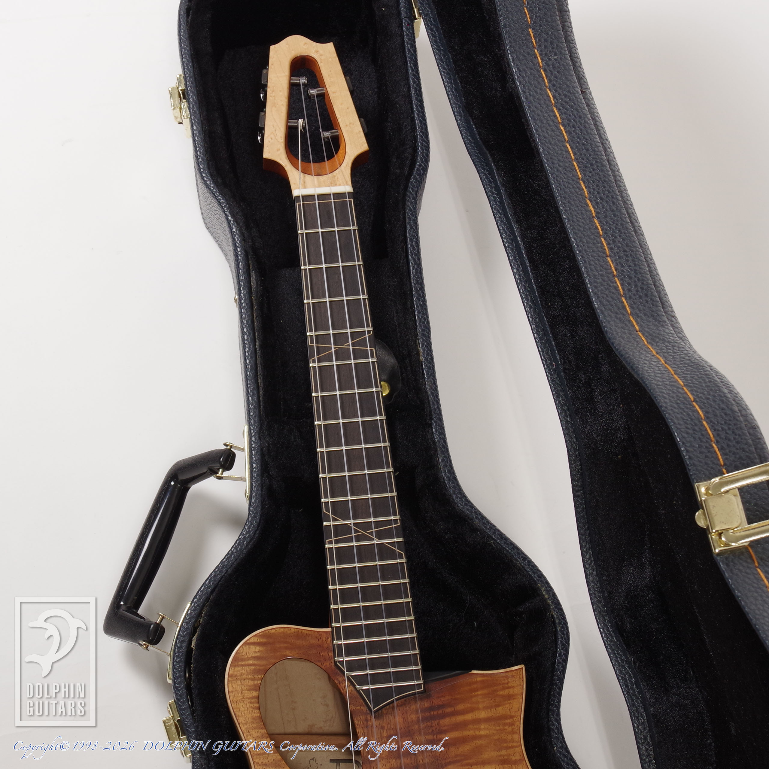 TODA GUITARS:ALIEN (Koa Birdseye Maple)画像7