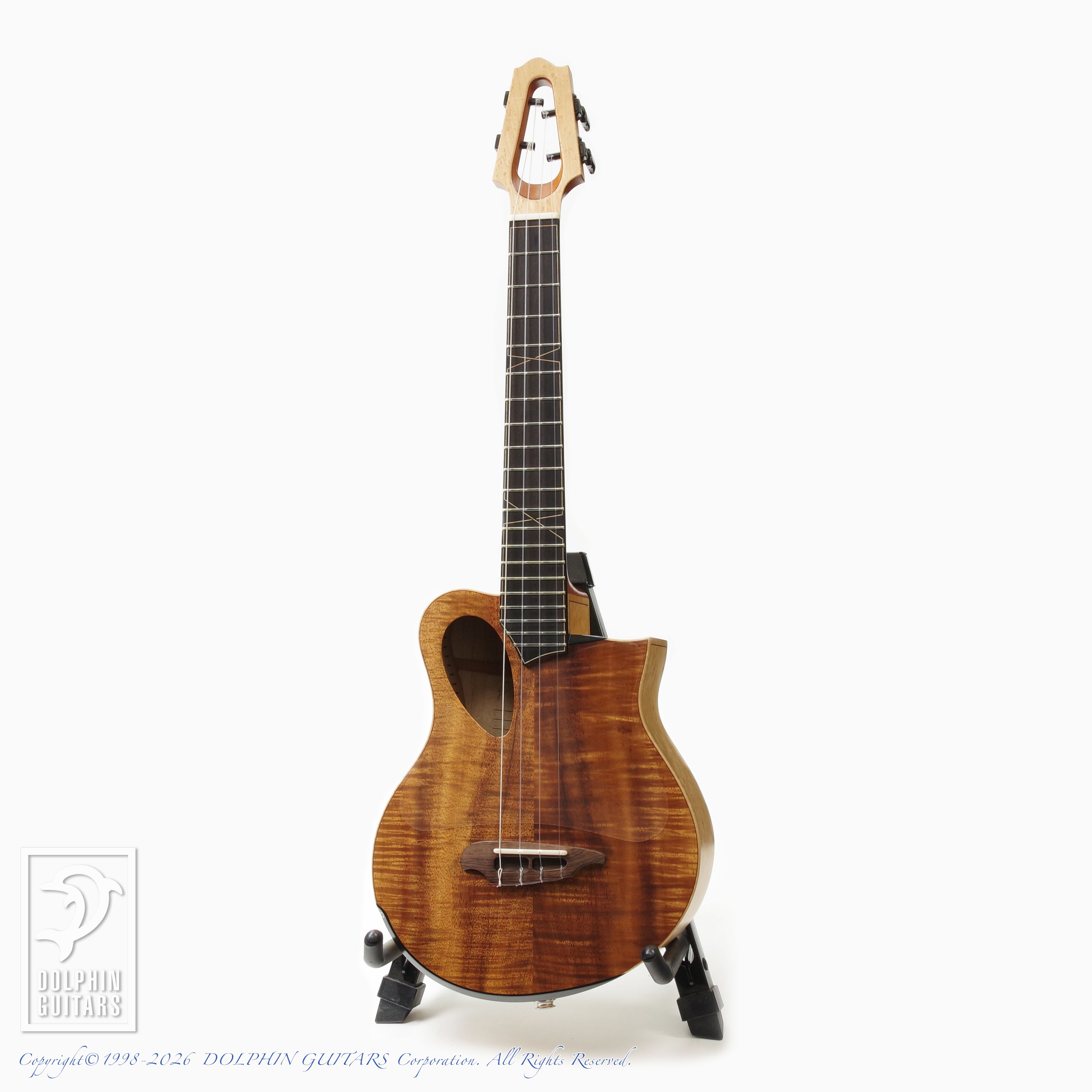 TODA GUITARS:ALIEN (Koa Birdseye Maple)画像2