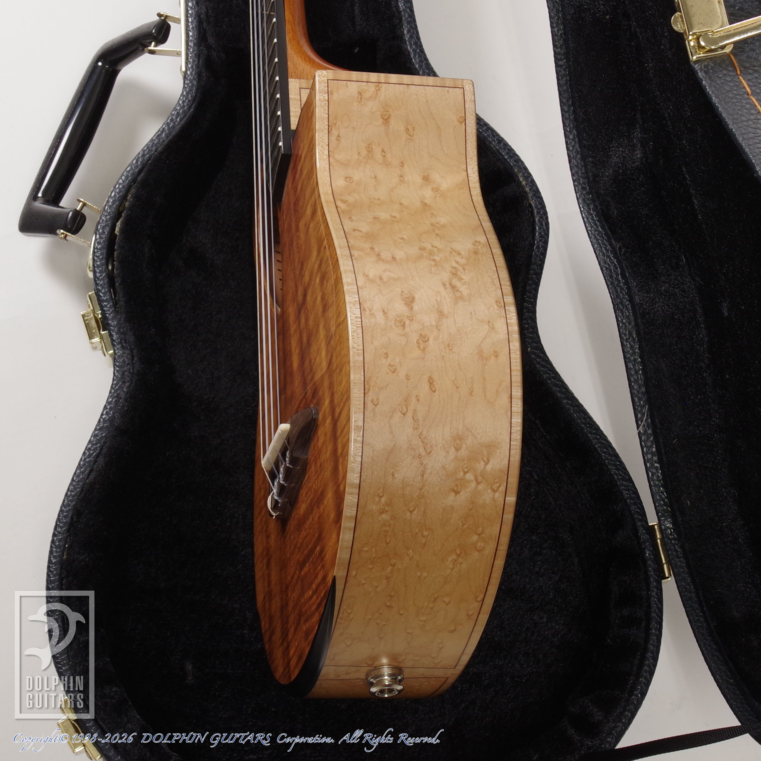 TODA GUITARS:ALIEN (Koa Birdseye Maple)画像11