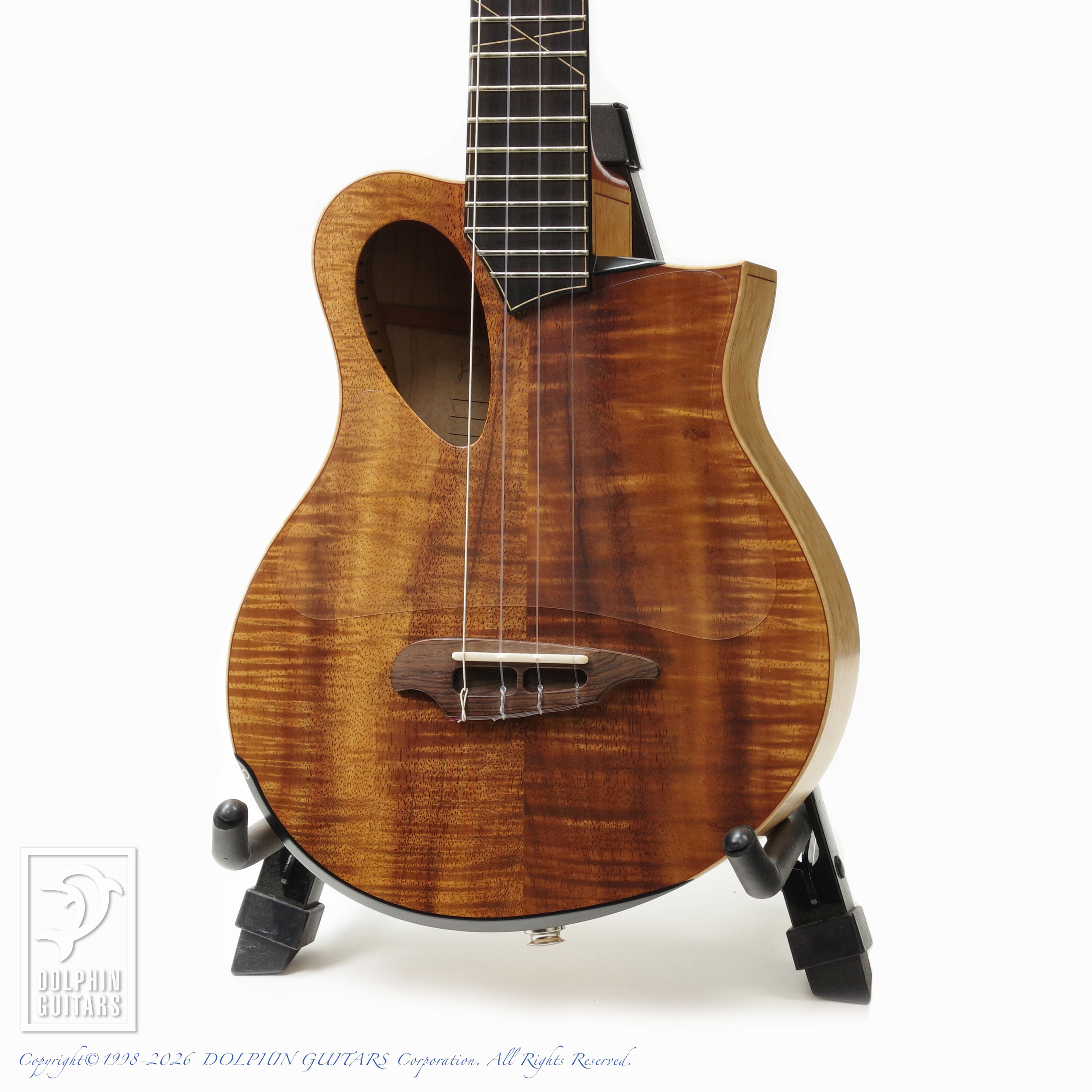 TODA GUITARS:ALIEN (Koa Birdseye Maple)