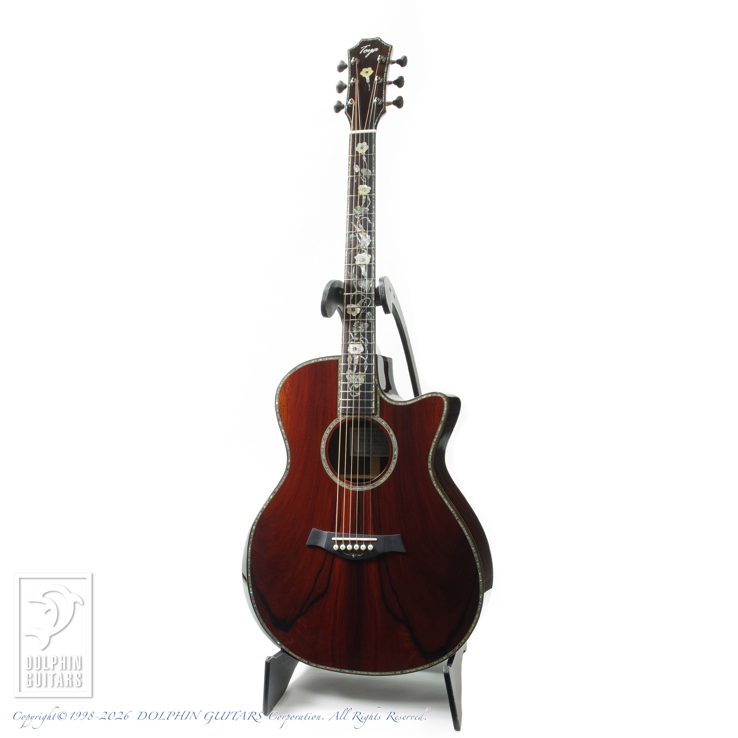 Toya Guitar:T14 Cutsom All Cocobolo画像2