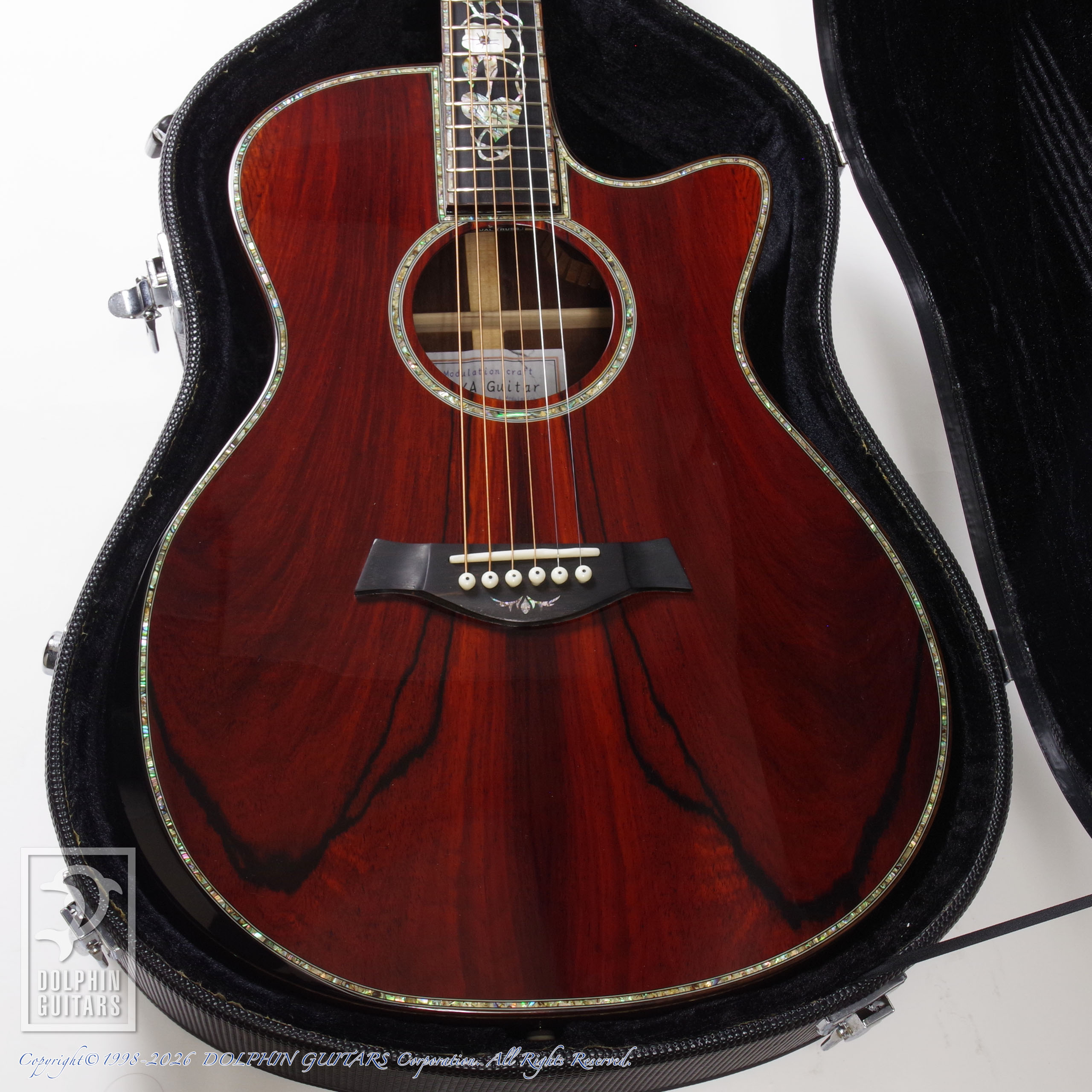 Toya Guitar:T14 Cutsom All Cocobolo画像9