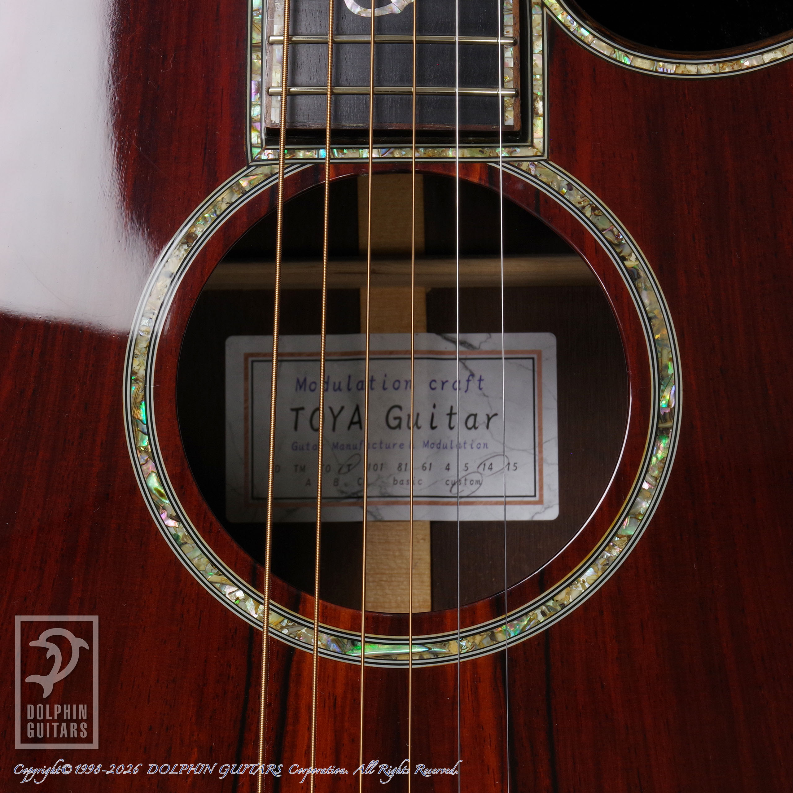 Toya Guitar:T14 Cutsom All Cocobolo画像12