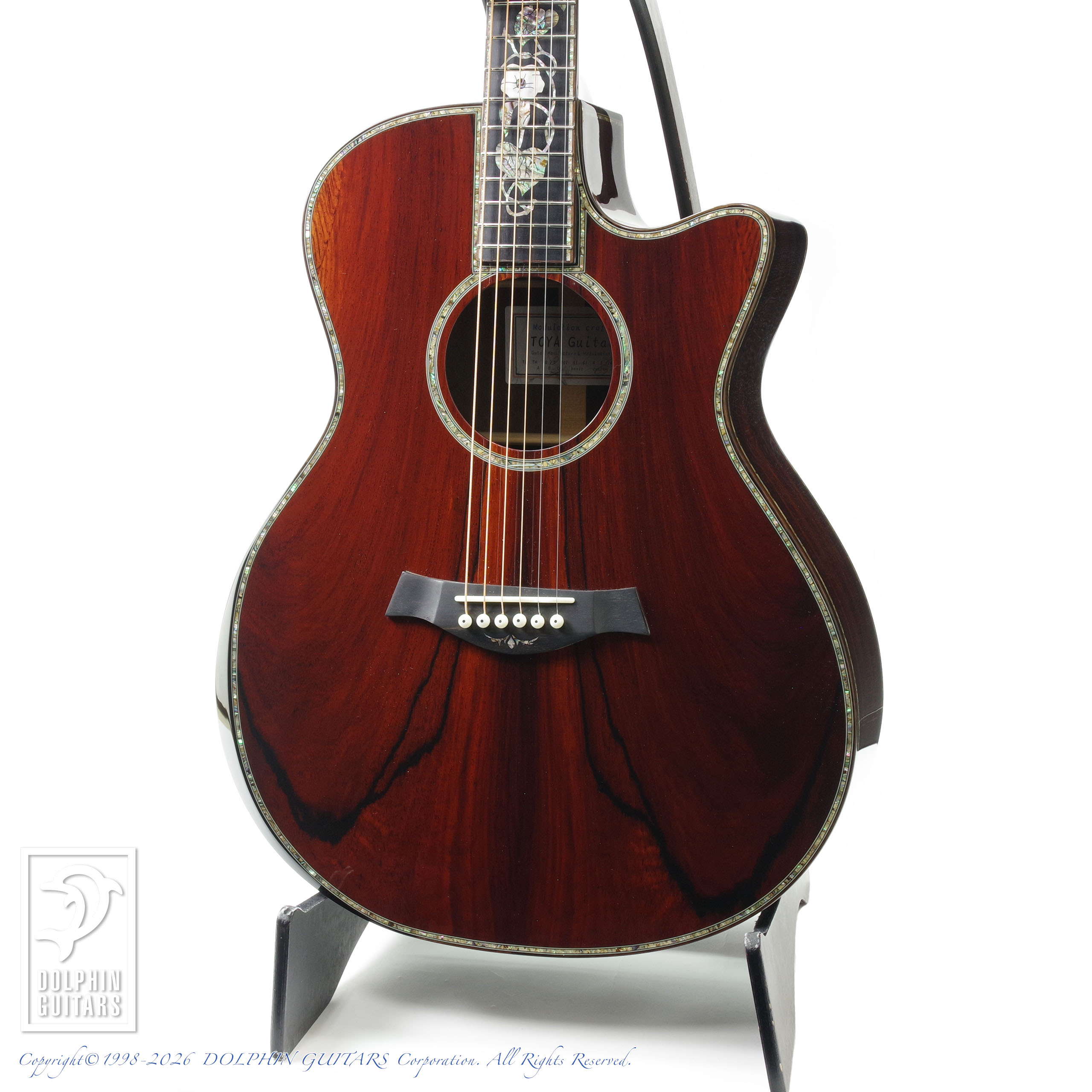 Toya Guitar:T14 Cutsom All Cocobolo画像1