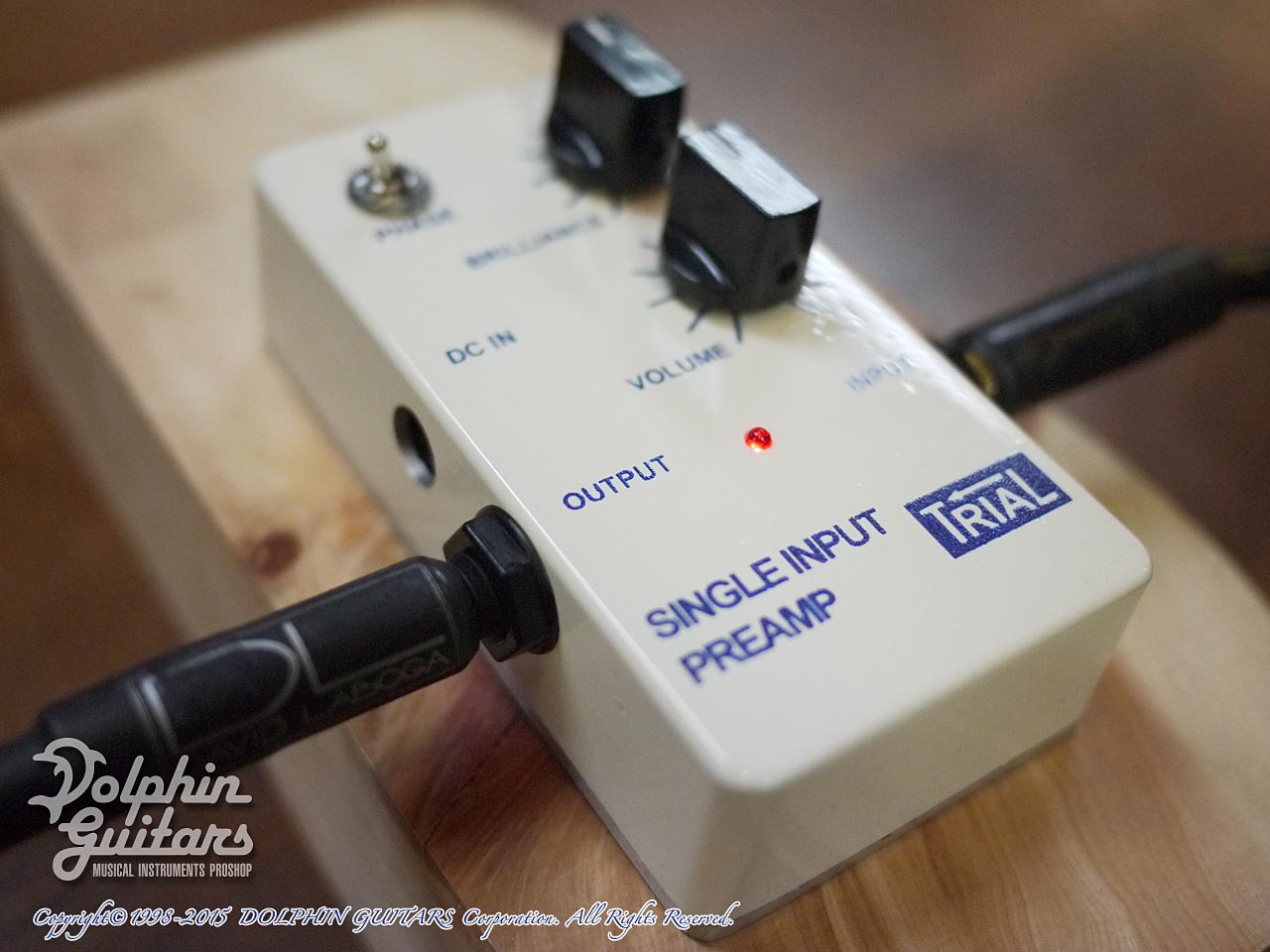 TRIAL・SINGLE INPUT PREAMP （アコースティック・ギター用シングル ...