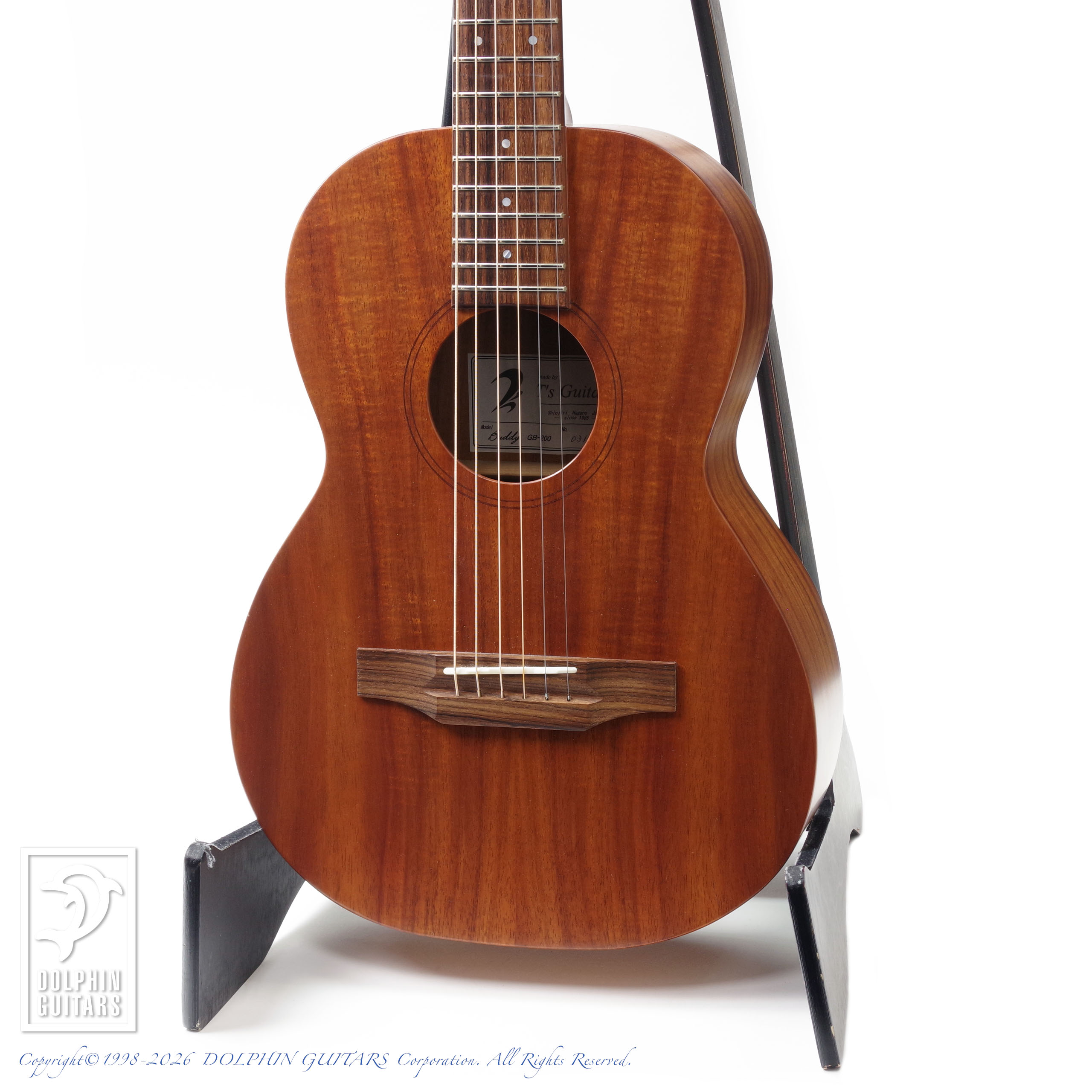 T's Guitars:Buddy GB-200 (All Hawaiian Koawood)画像1