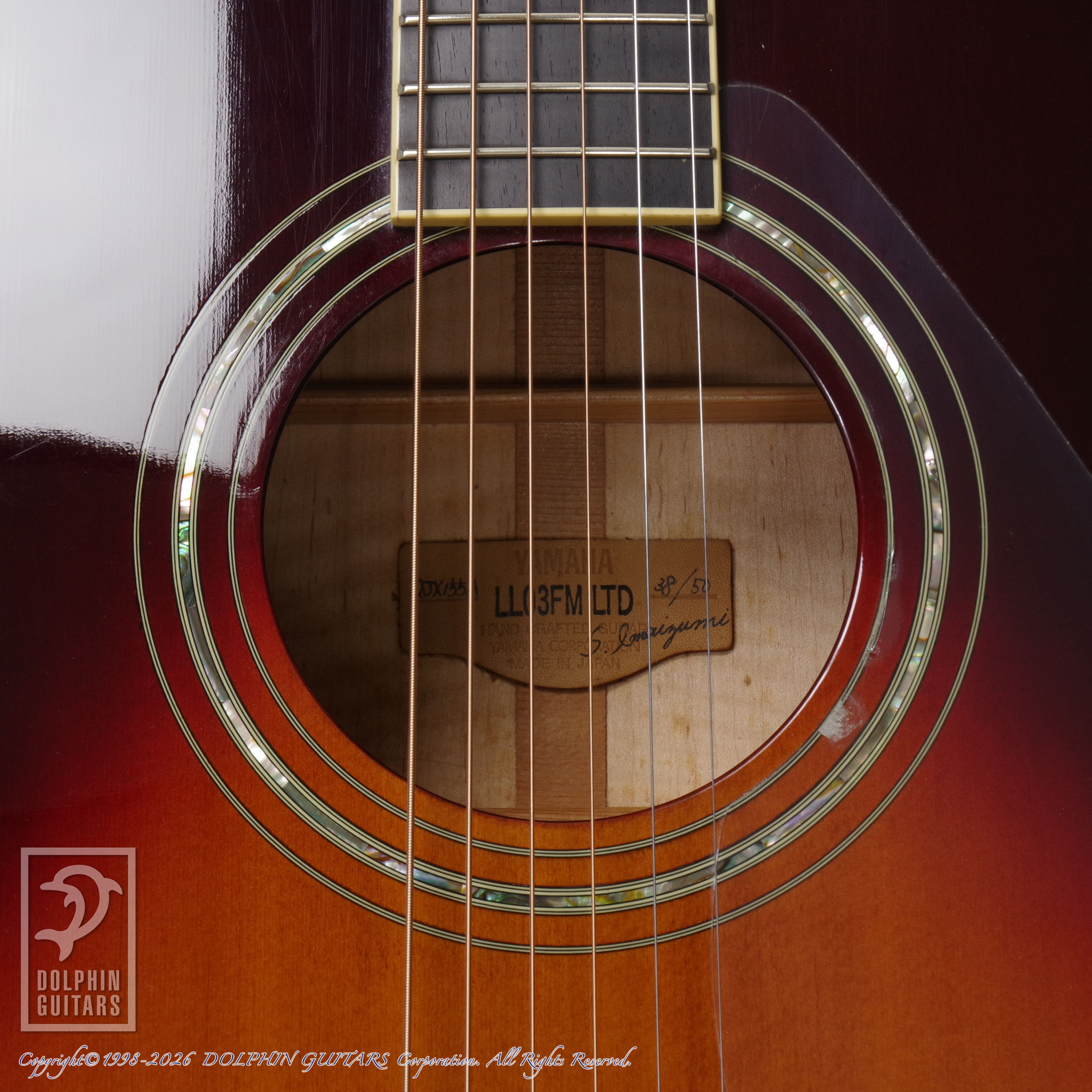 YAMAHA:LL-03FM LTD (Flame Maple)画像12