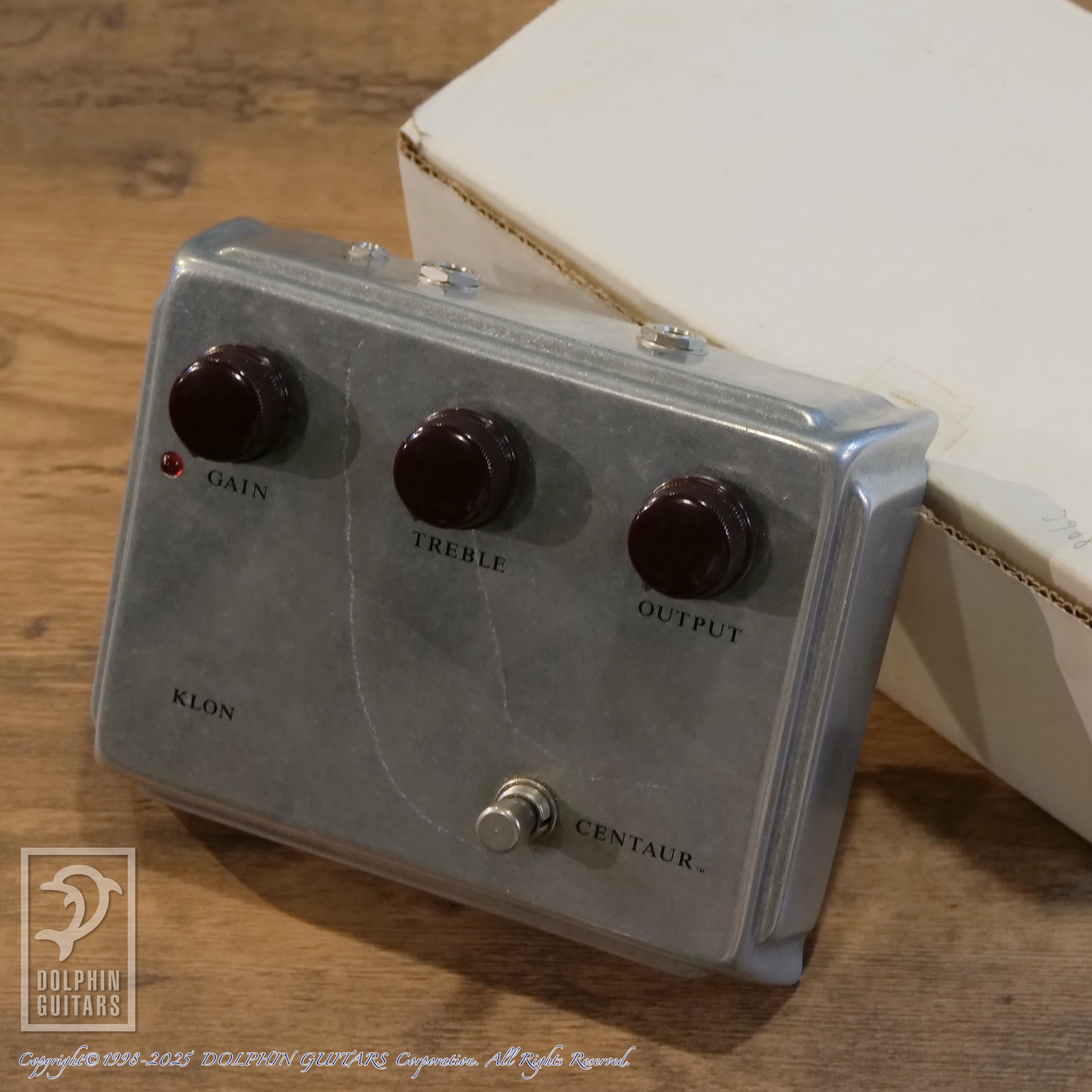KLON:CENTAUR Professional Overdrive Silver 