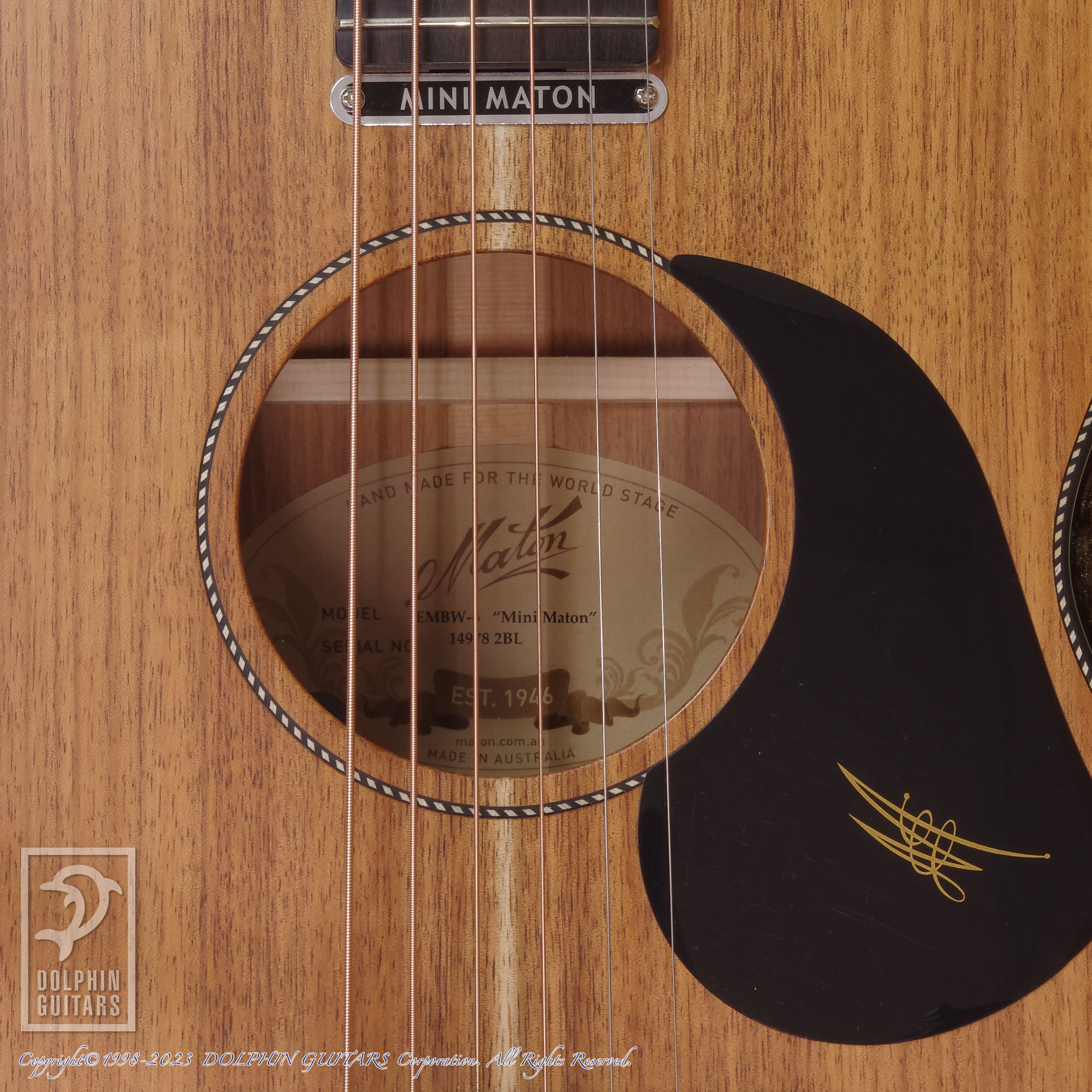 M*☆様 MATON ミニメイトン EMBW6 EM6 | Maton Guitars Japan