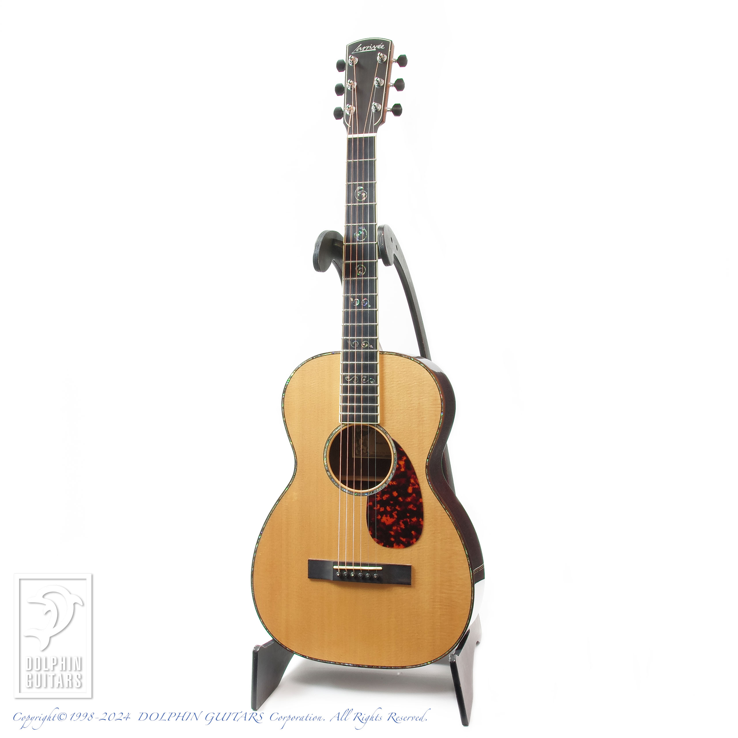 ギター Larrivee LV-10MR Larrivee LV-10 Deluxe - Quilted Maple - Acoustic Guitar