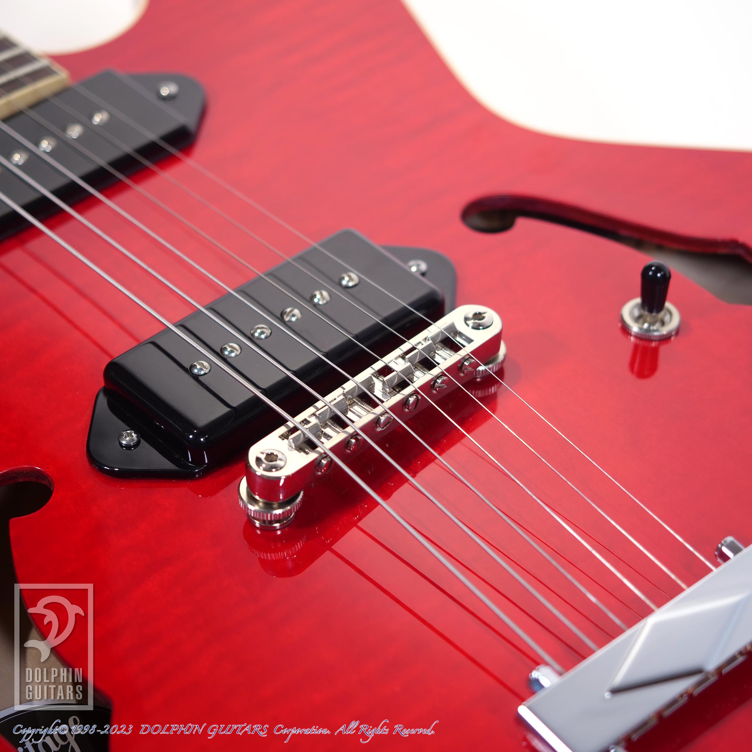 Heritage H-530(Translucent Cherry)|ドルフィンギターズ