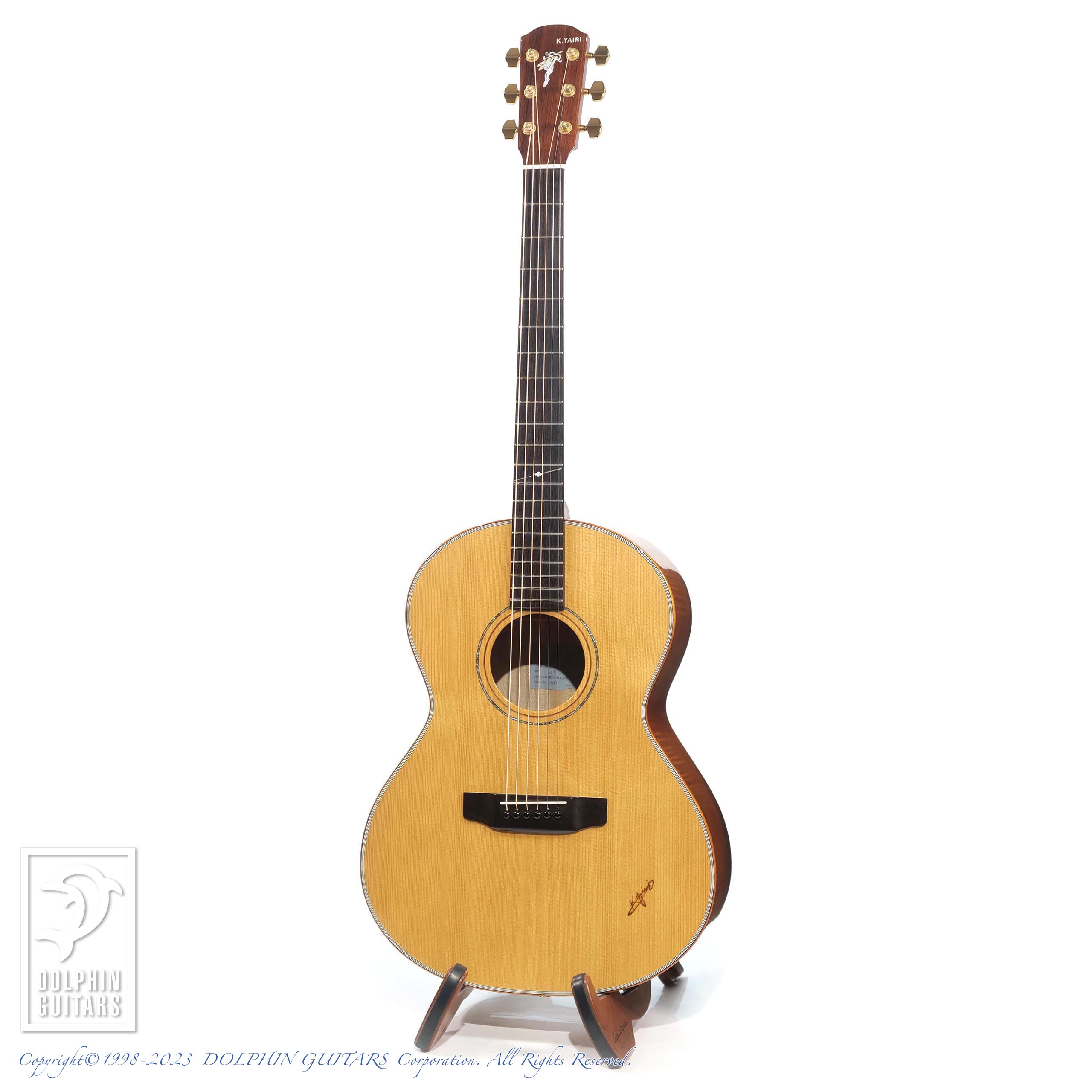 Ｋ,Yairi　100-RF　Rosewood　オール単板 K.YAIRI RF-100 CTM |ドルフィンギターズ