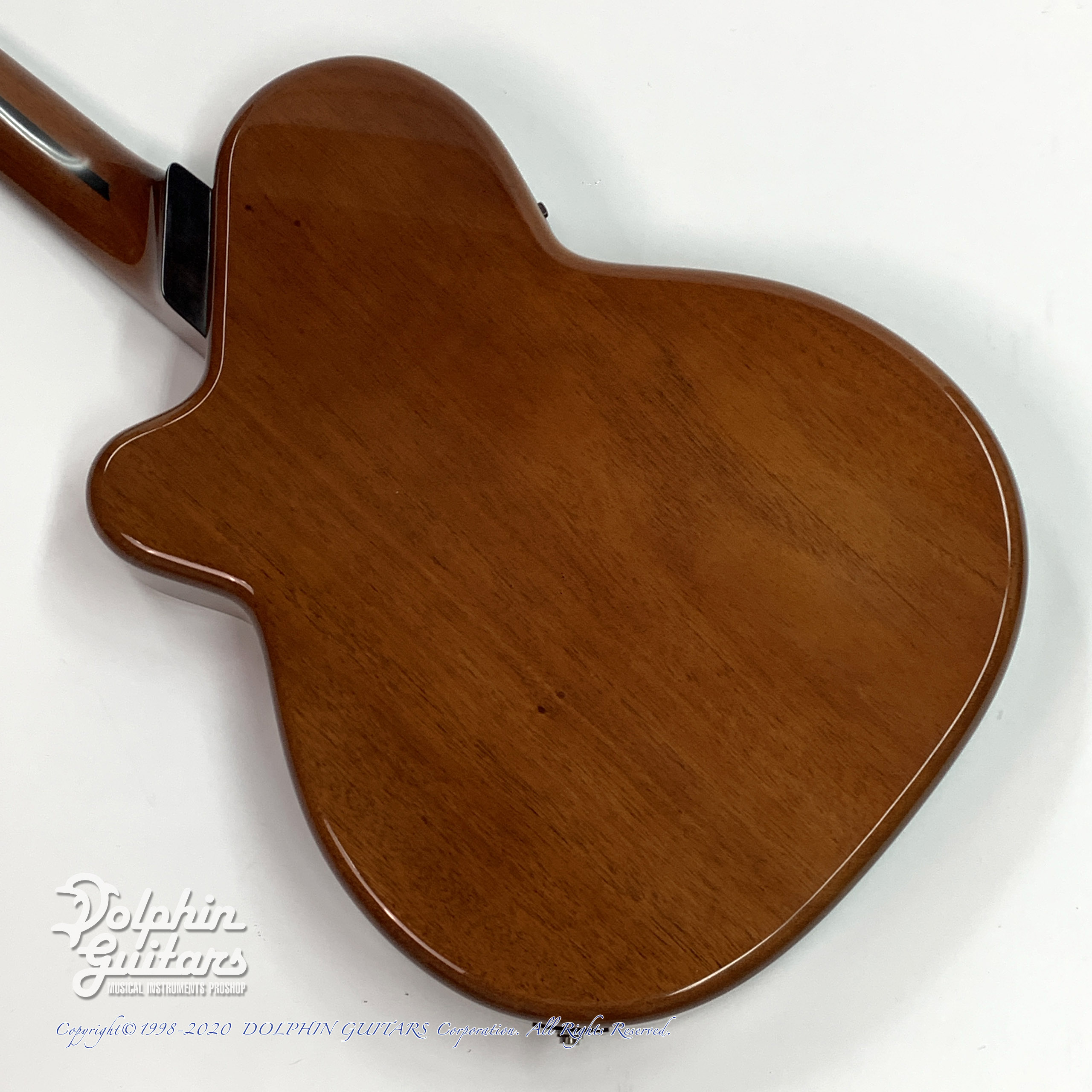 SAND GUITARS Custom Sand guitar Abalone Trim Mahogany with Sound Hole