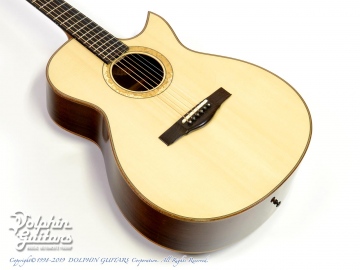 KOM-Cutaway (German Spruce & Madagascar Rosewood)