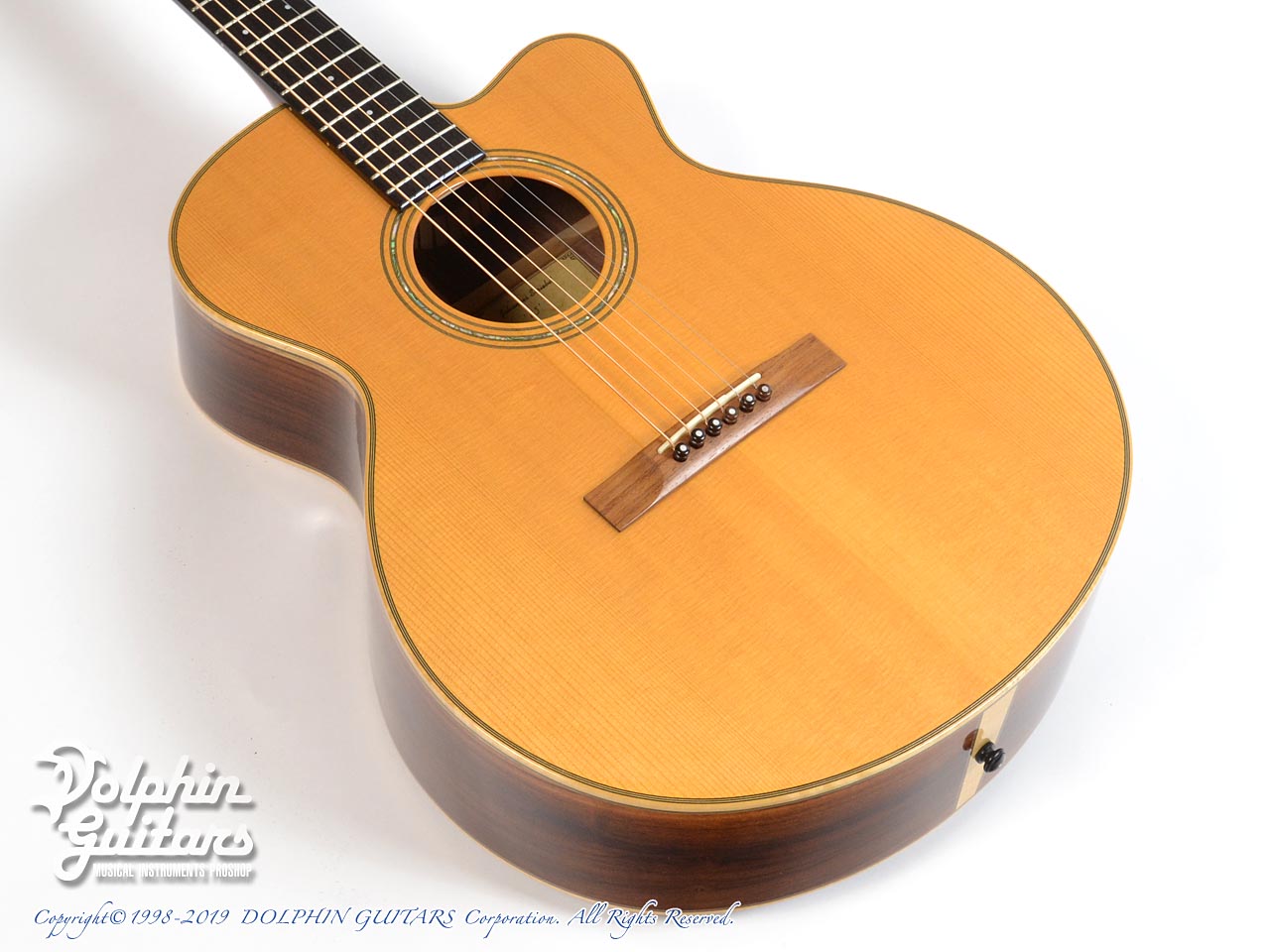 Joe Striebel RS Cutaway　アコースティックギター JOE STRIEBEL RS Cutaway Birds Inlay (Jacaranda)（中古