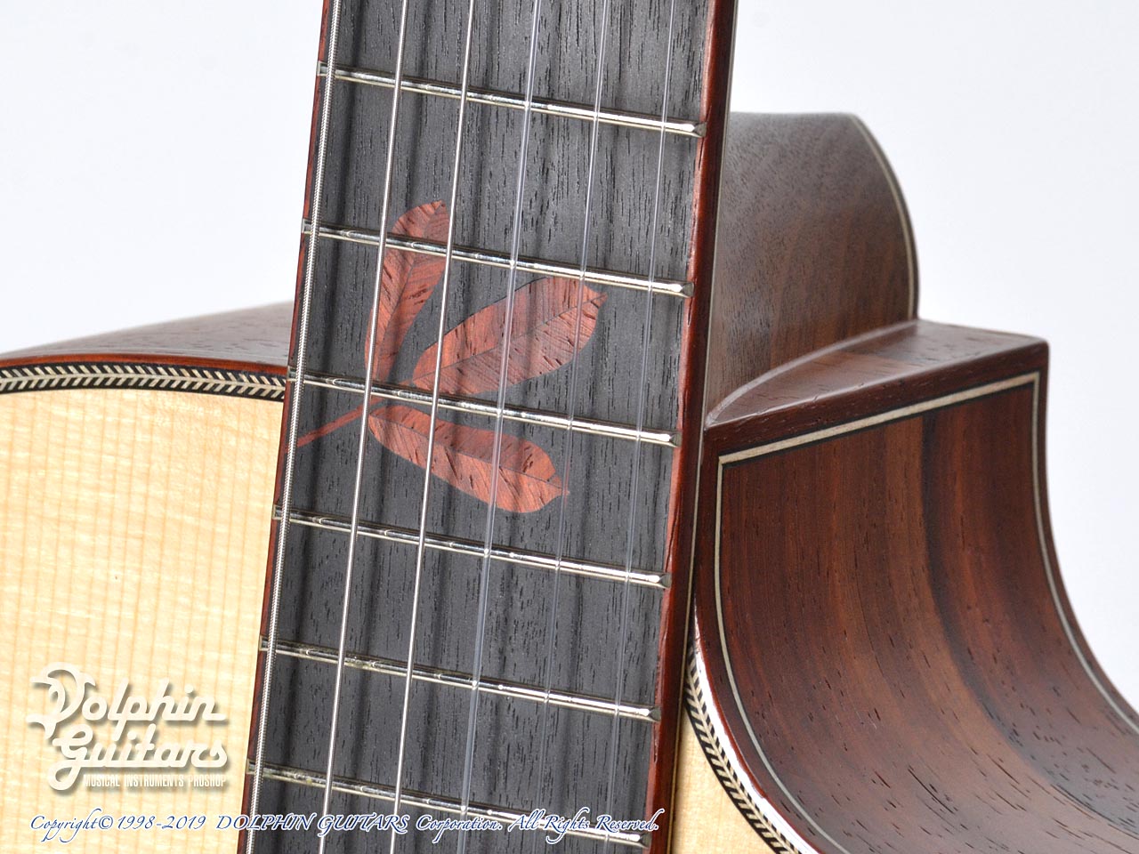 Dowina PADAUK-HCE-DS w/Anthem|ドルフィンギターズ