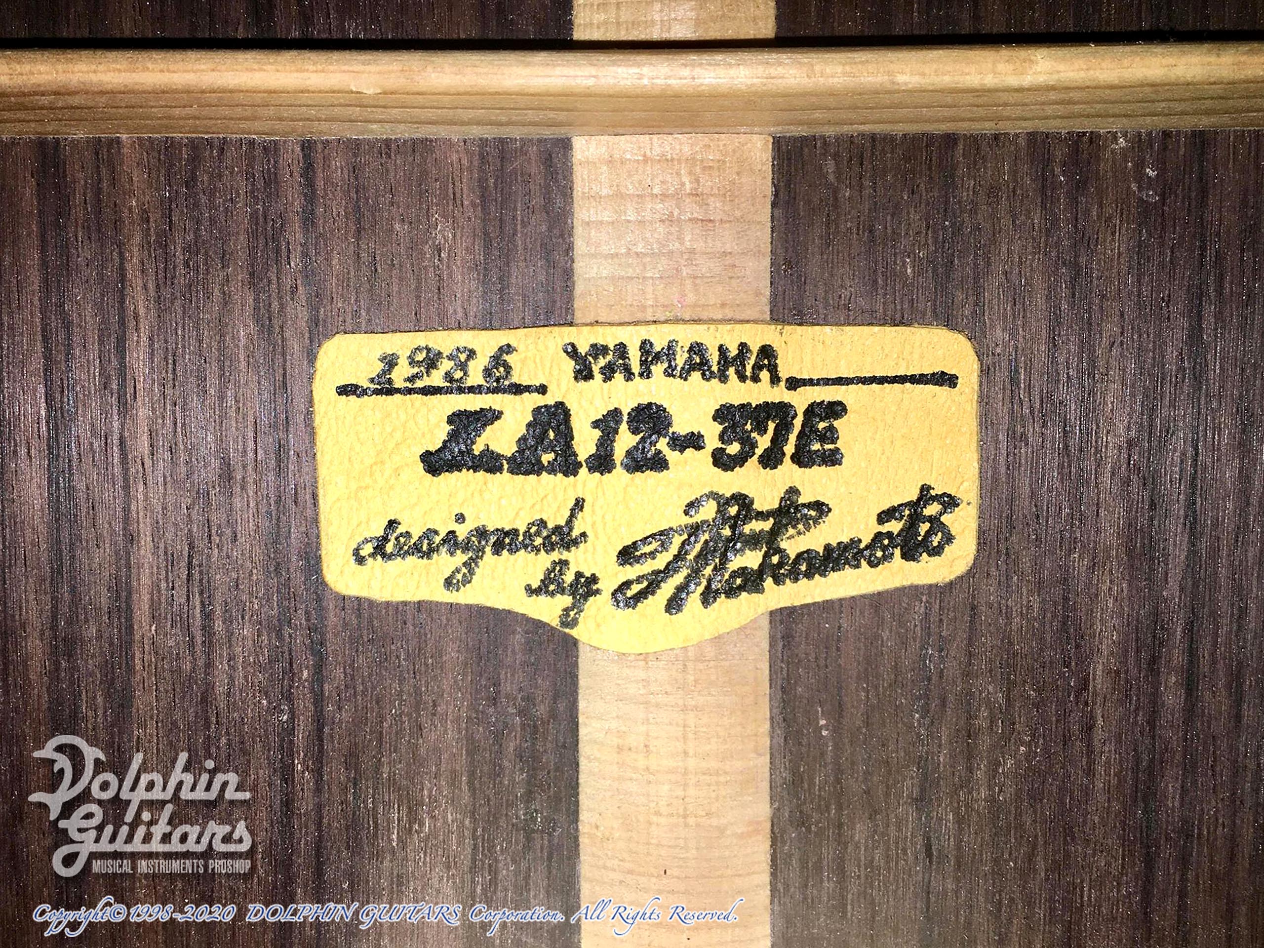 YAMAHA LA12-37E|ドルフィンギターズ