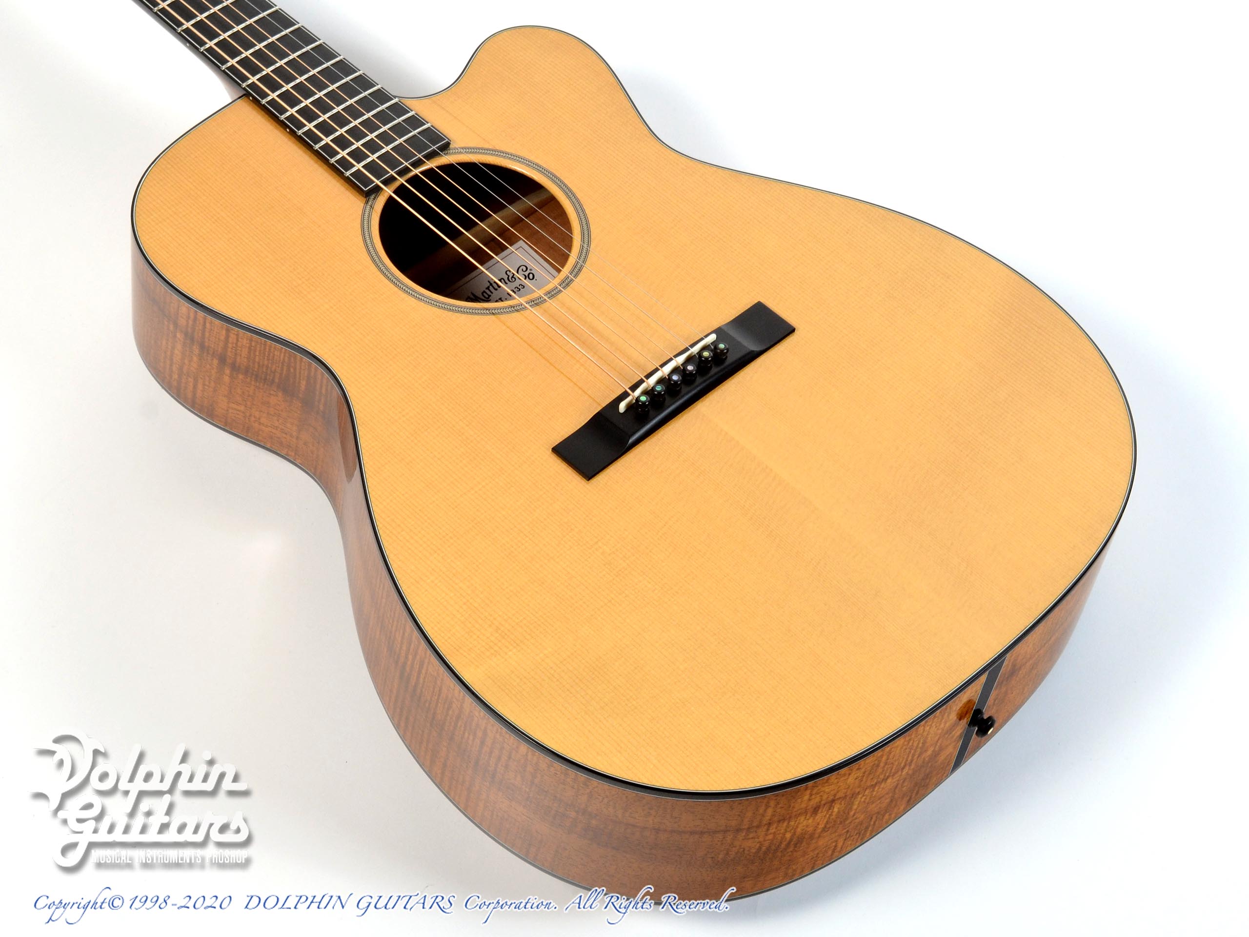 C.F.Martin MC-DSM (Italian Spruce & Figured Koa)|ドルフィン