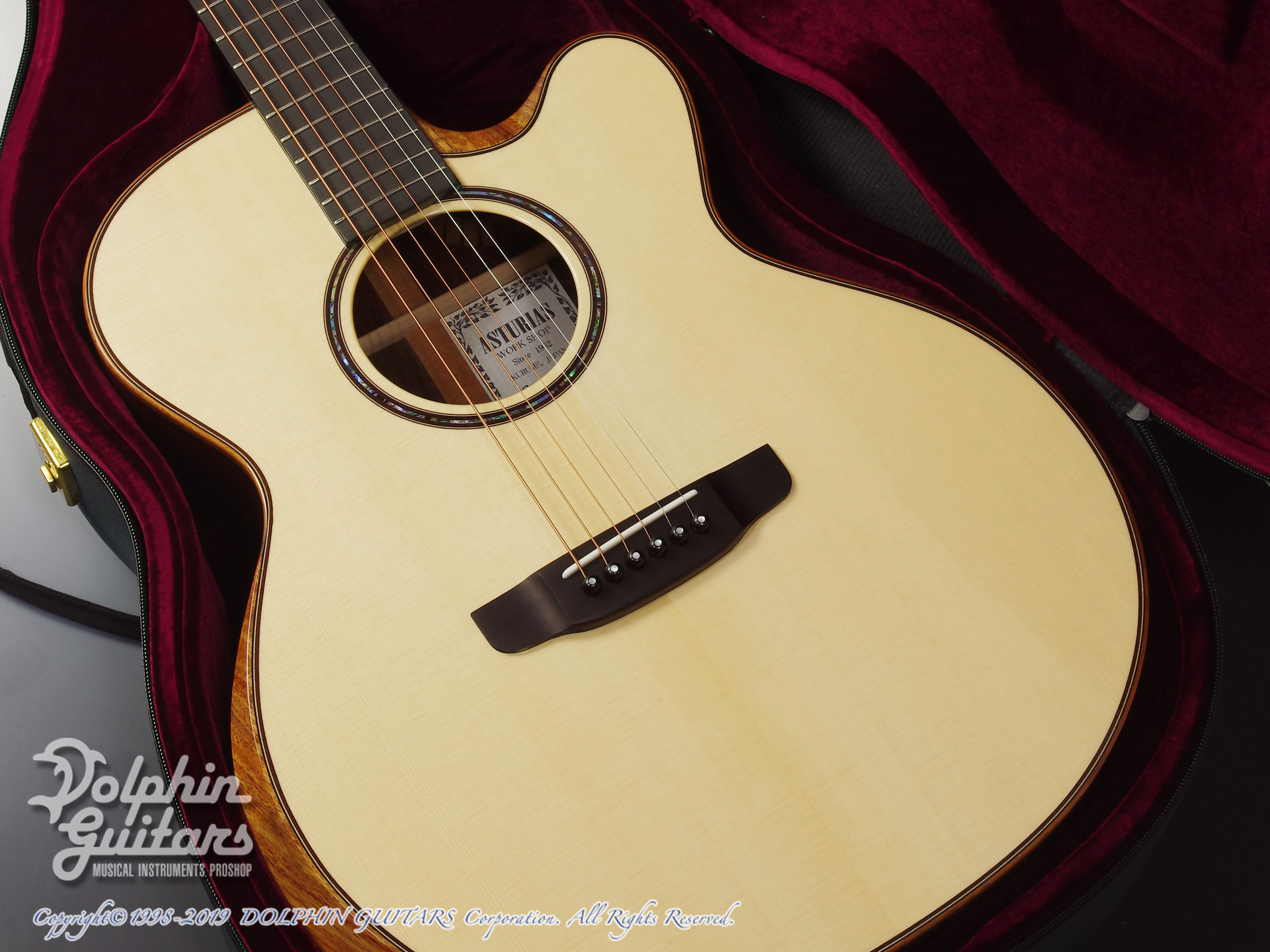 ASTURIAS Grand Solo Premio LTD Cocobolo|ドルフィンギターズ