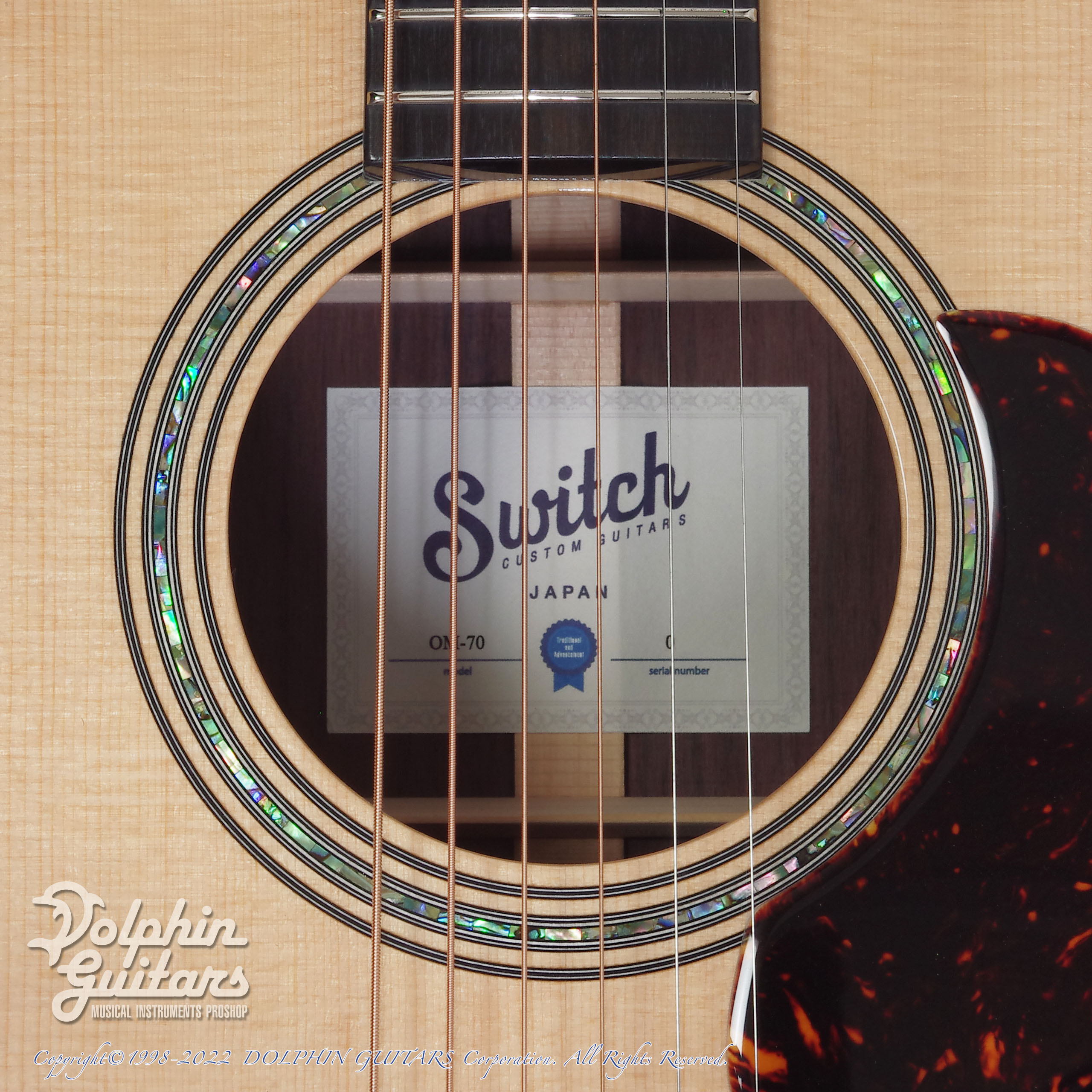 優れた品質 アコースティックギター switch OM-70 ギター - www