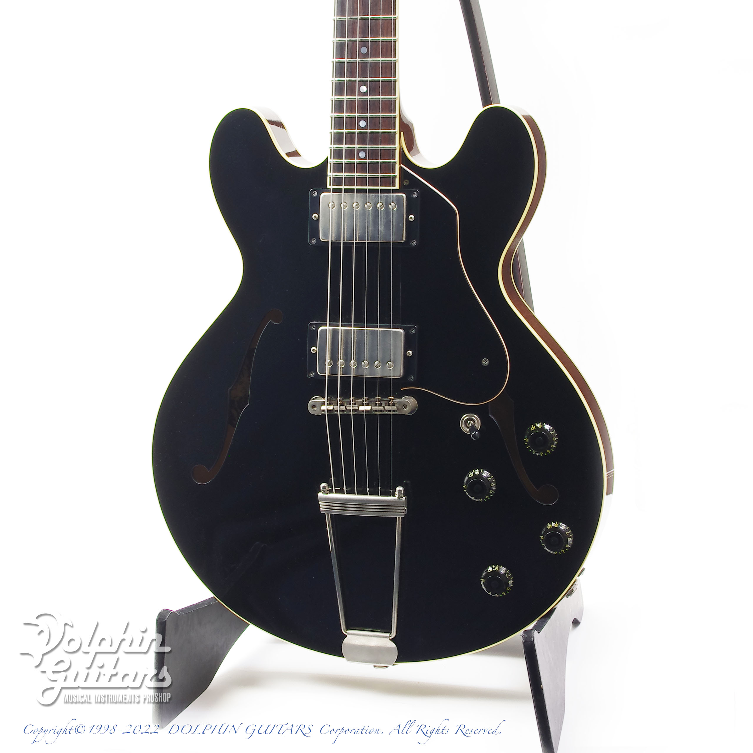 COLLINGS I-30 LC Aged Jet Black & Walnut (Throbak Humbucking