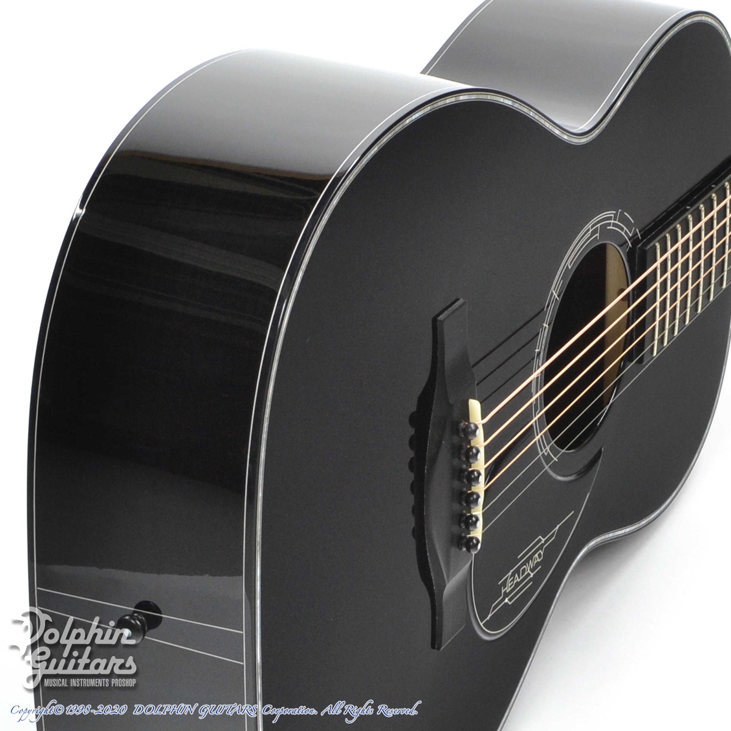 HEADWAY HN-JET Black DX|ドルフィンギターズ