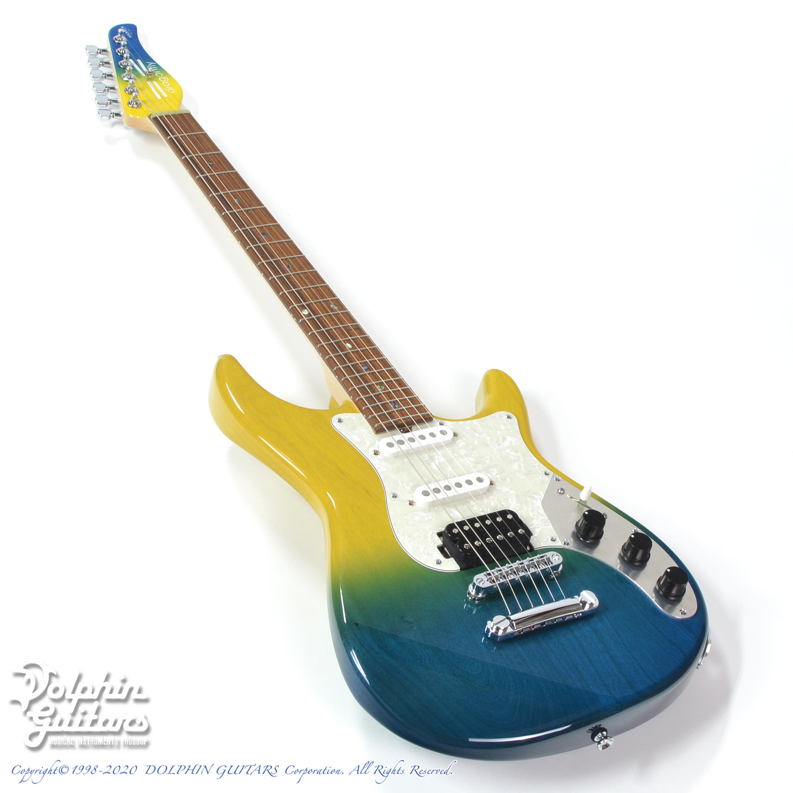 dragonfly PREMERO TOM (BLUE&YELLOW GLOSS)|ドルフィンギターズ