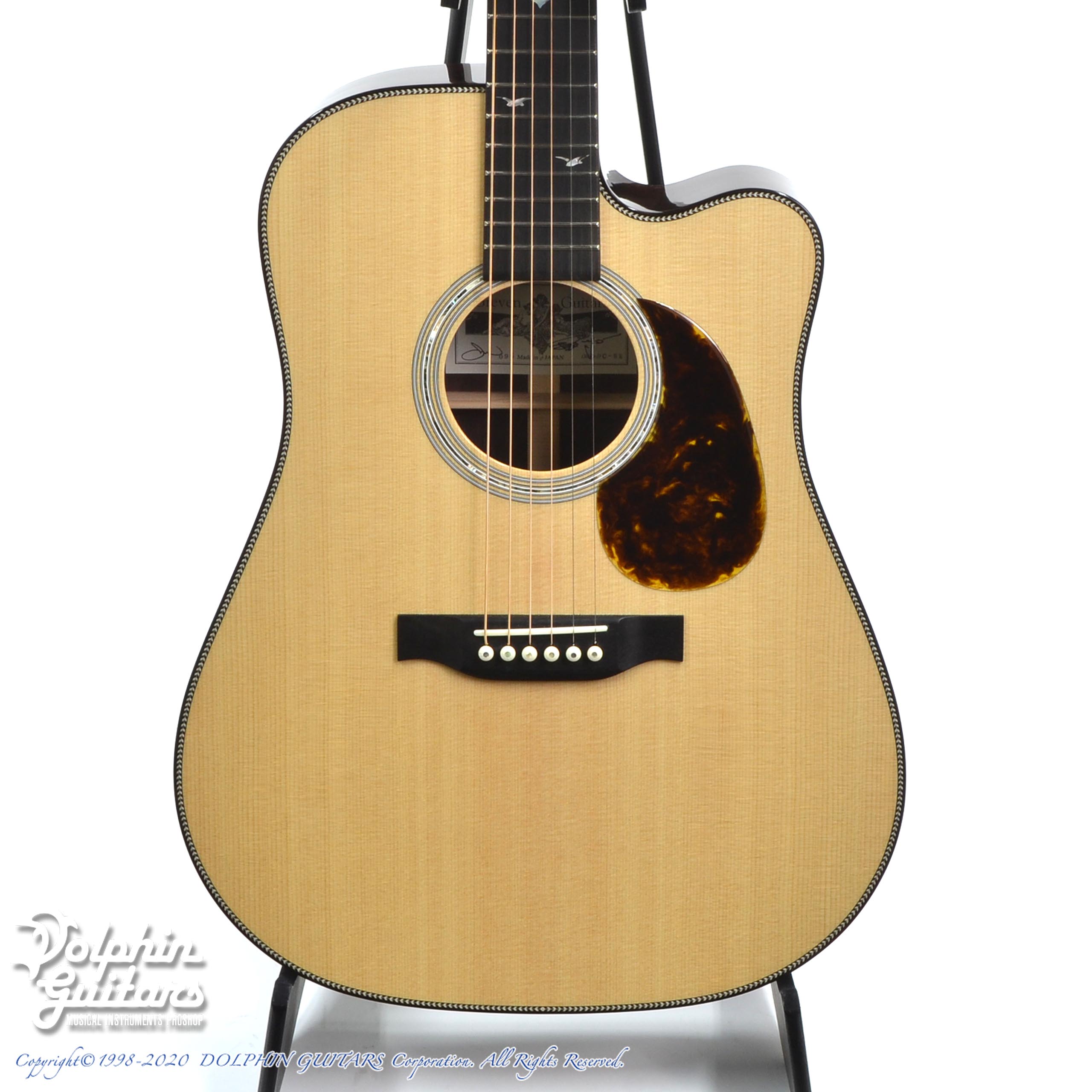 Greven Japan Oshio-DC HR 押尾コータロー Greven Guitars Japan Oshio-DC HR (Honduras Rosewood)|ドルフィン