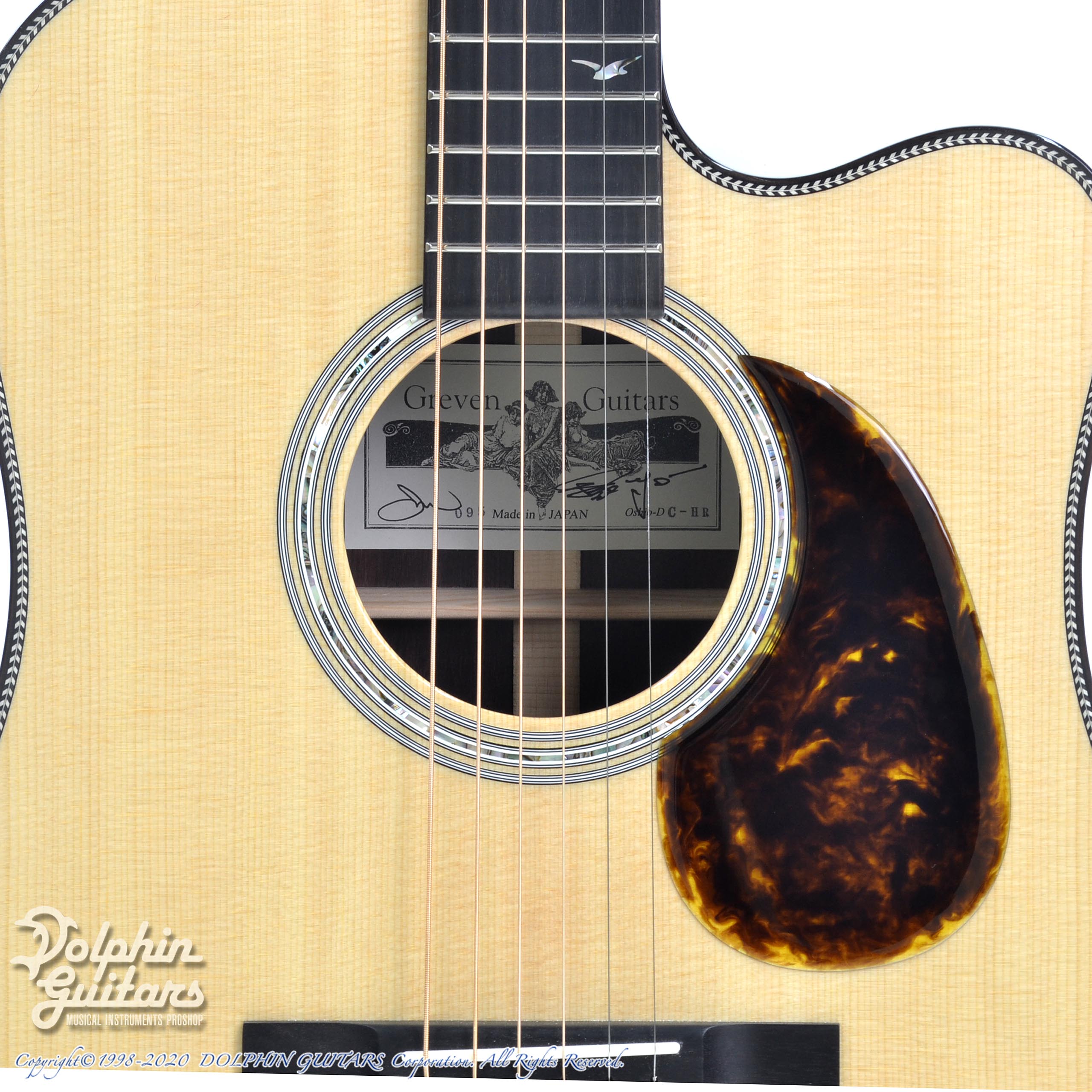 Greven Guitars Japan Oshio-DC HR (Honduras Rosewood)|ドルフィン