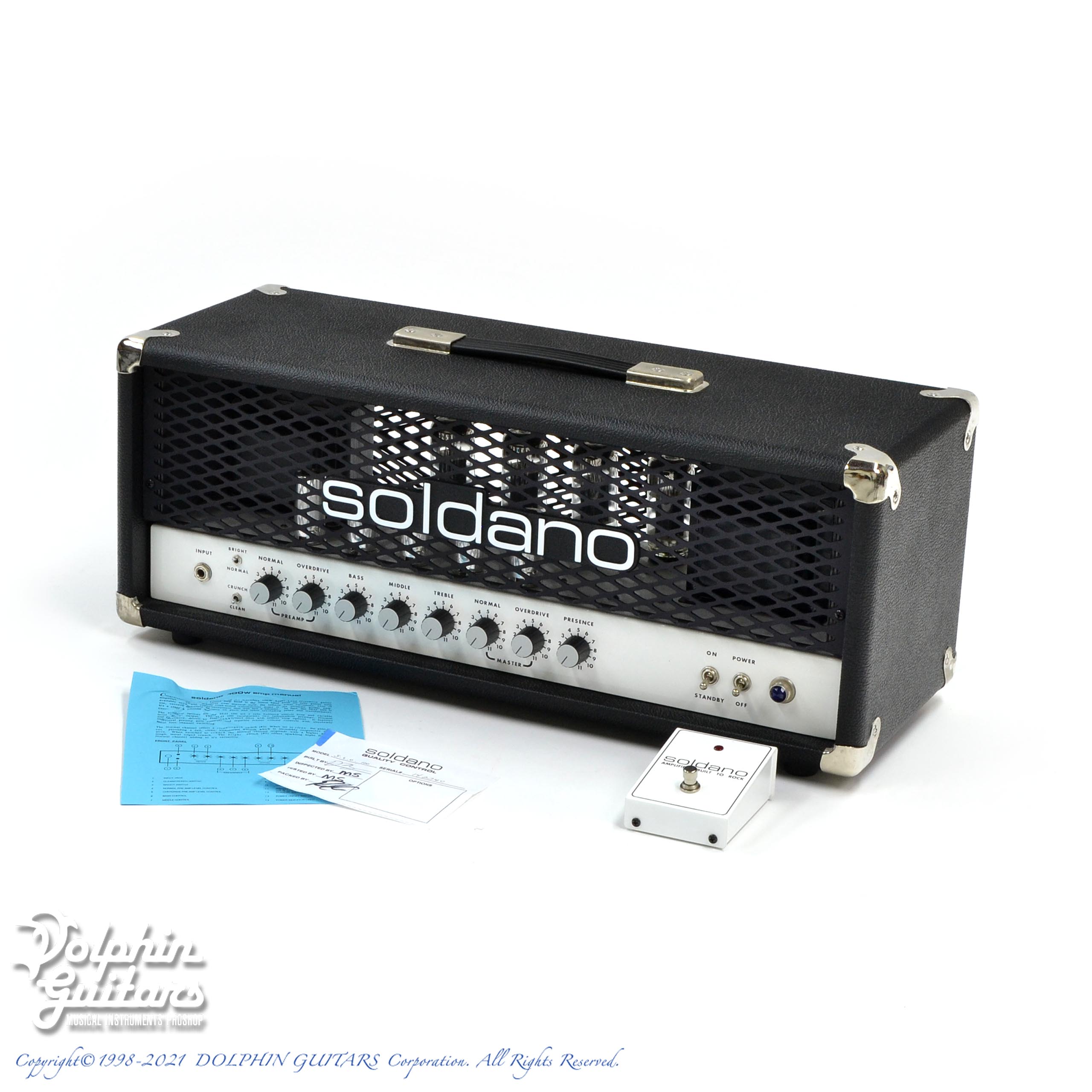Soldano SLO-100 Head|ドルフィンギターズ