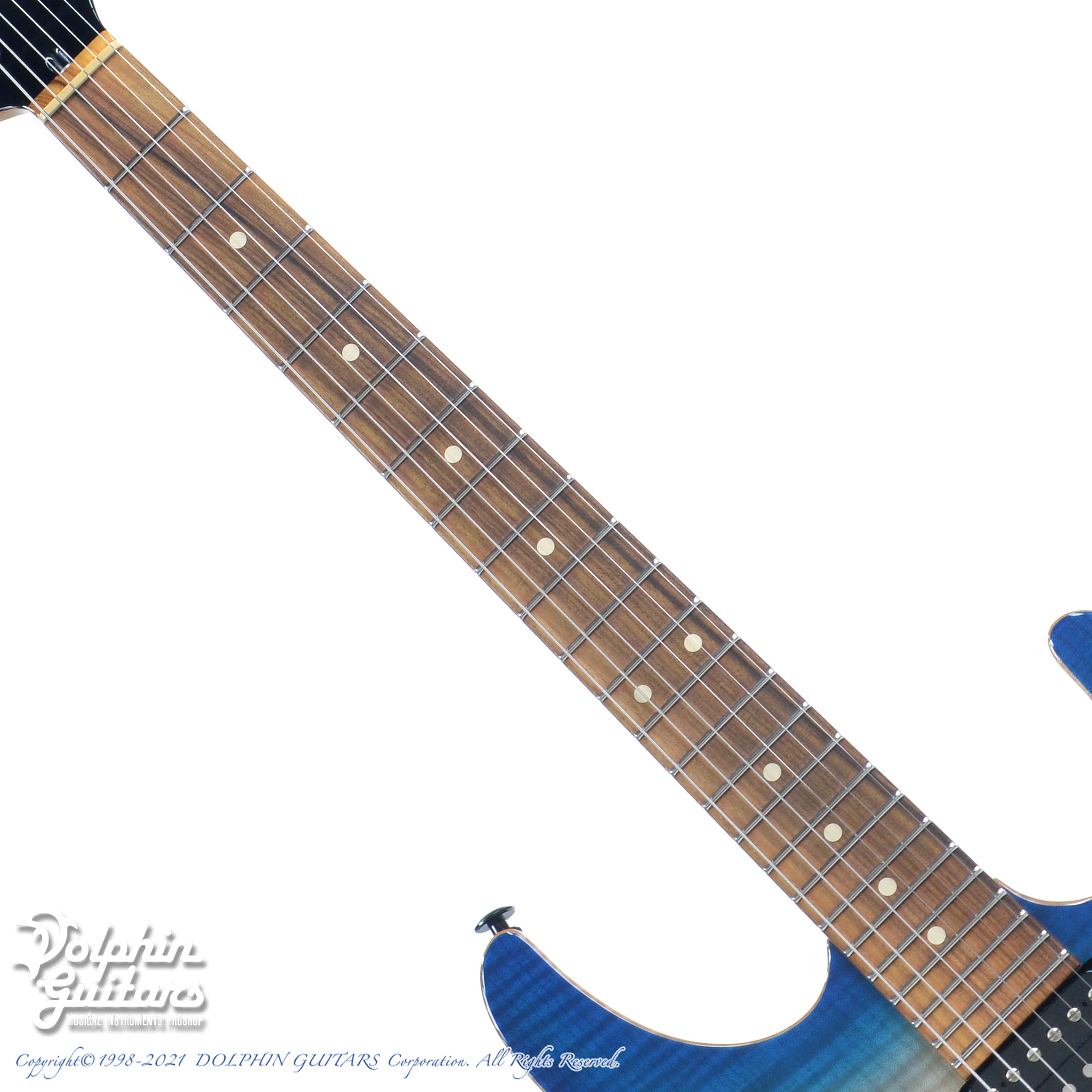 Suhr Custom Modern (Trans Blue Burst)|ドルフィンギターズ