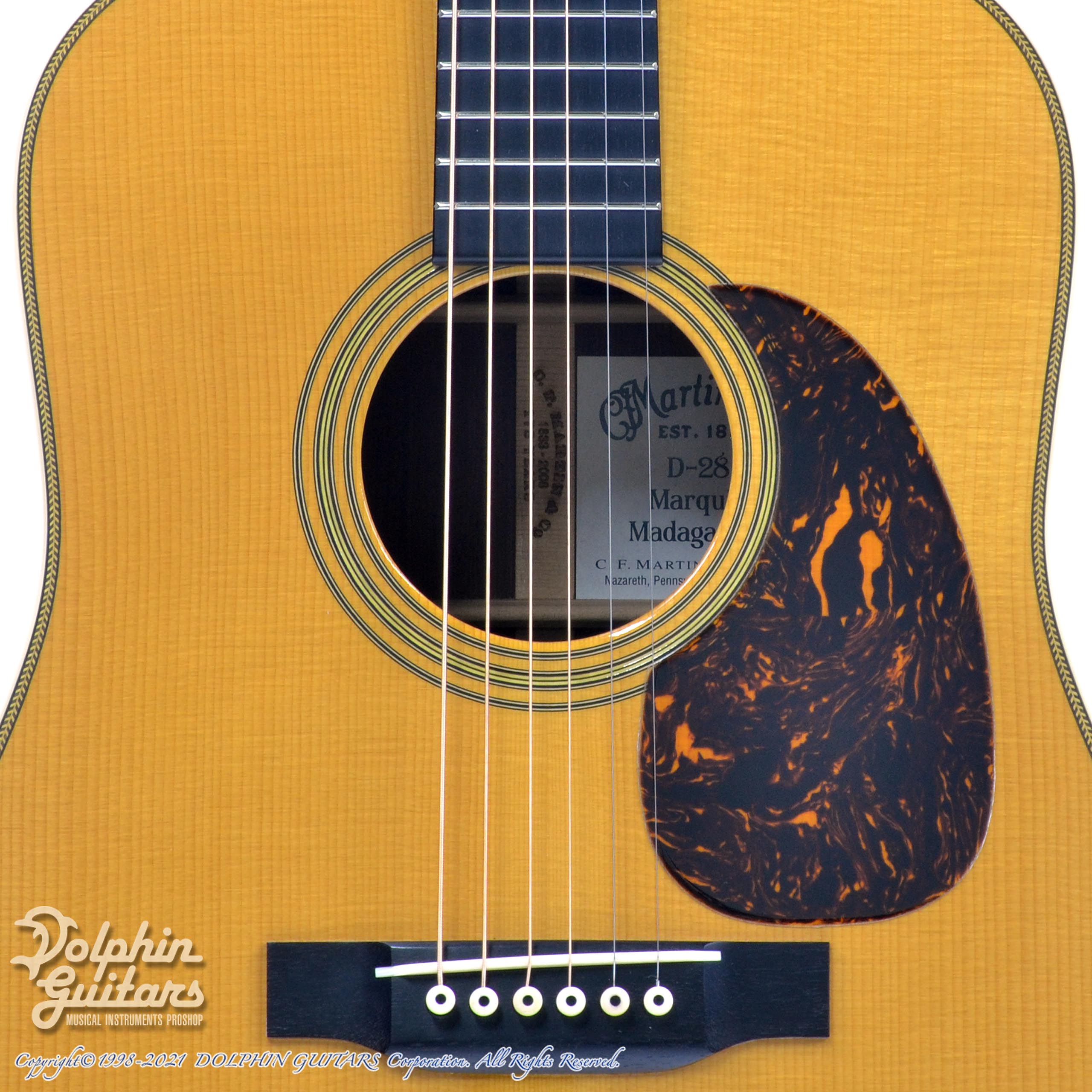 C.F.Martin D-28 Marquis Madagascar|ドルフィンギターズ