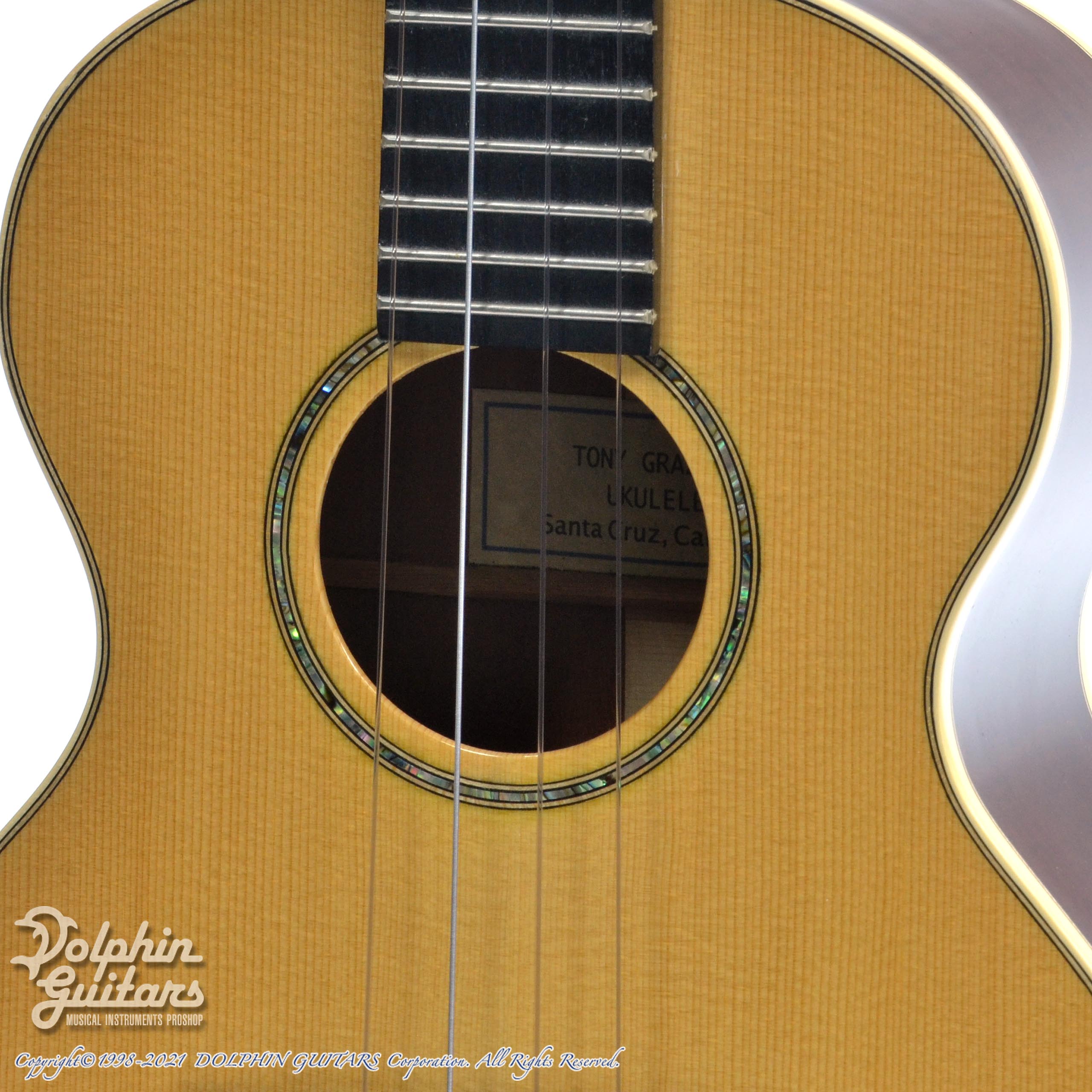 TONY GRAZIANO Jumbo Tenor Custom|ドルフィンギターズ 