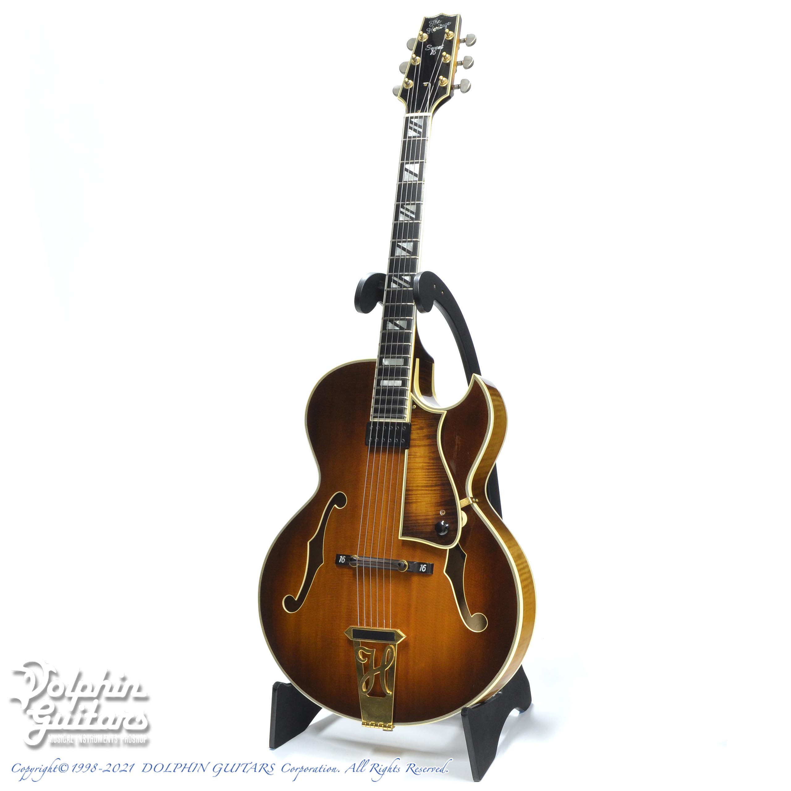 The Heritage Sweet 16 1992年　オール単板 Heritage (ヘリテージ) Sweet 16をポチる！ | Archtop Archive