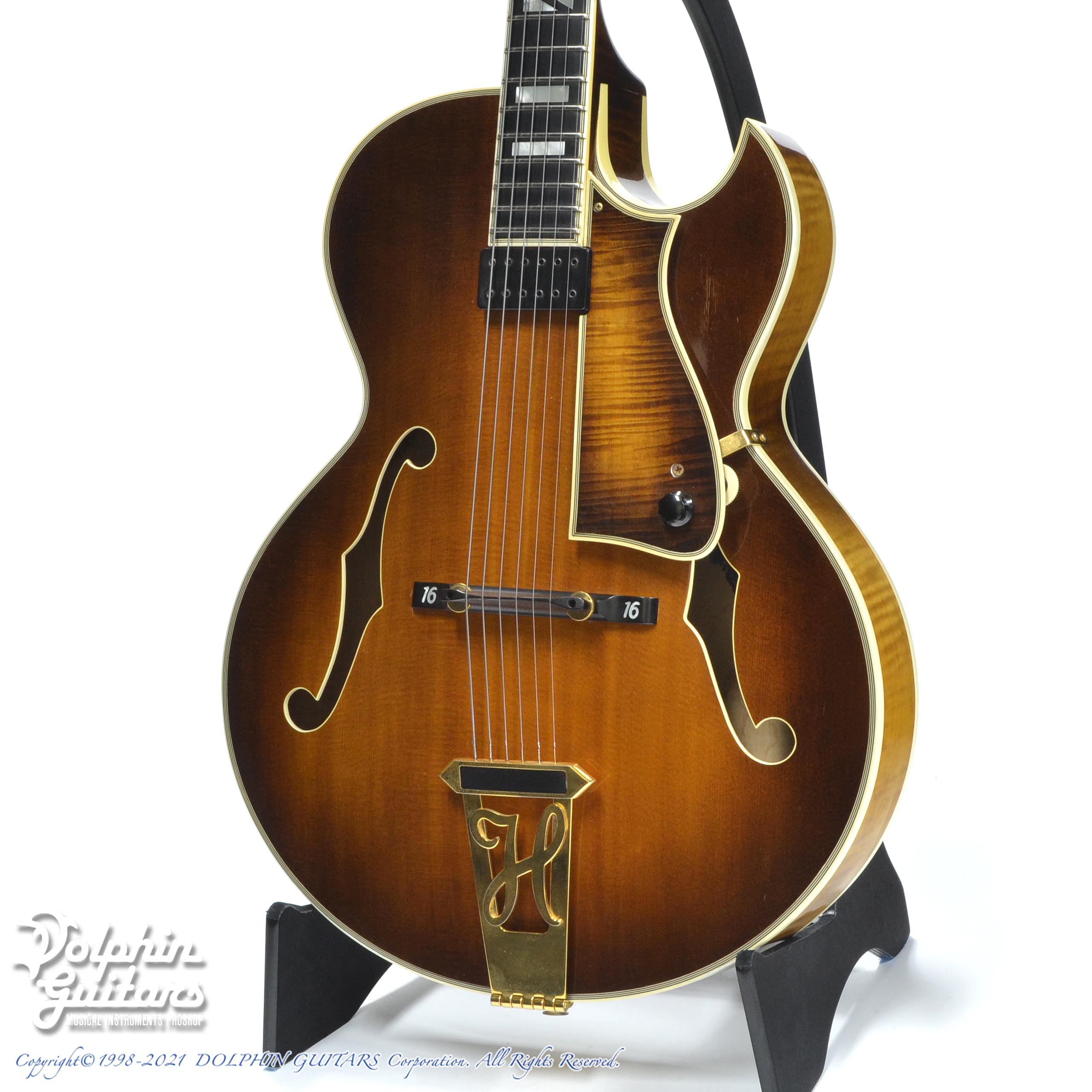 The Heritage Sweet 16 1992年　オール単板 Heritage Sweet 16 Blonde Archtop Guitar S31305 w original