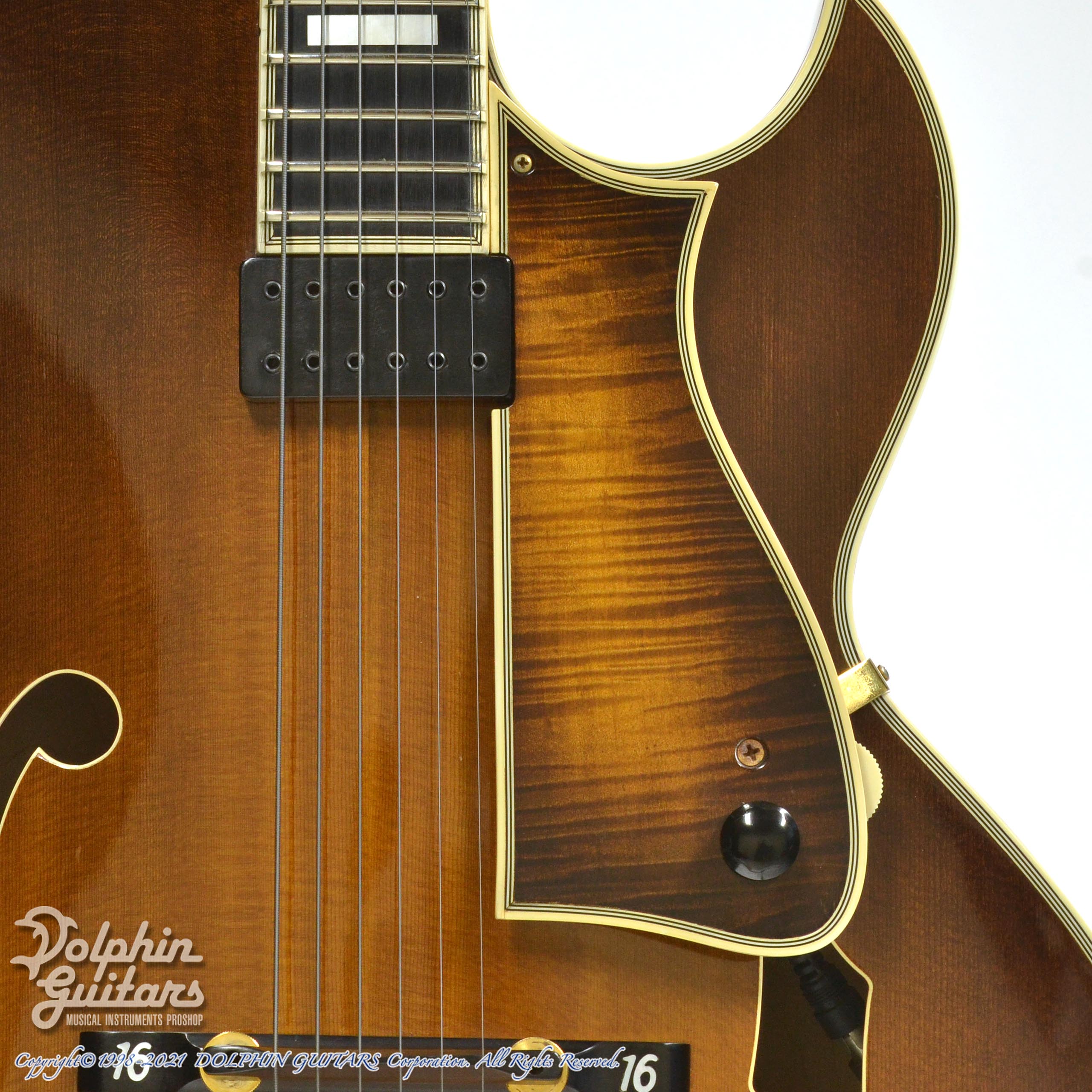 The Heritage Sweet 16 1992年　オール単板 Heritage Sweet 16 Blonde Archtop Guitar S31305 w original