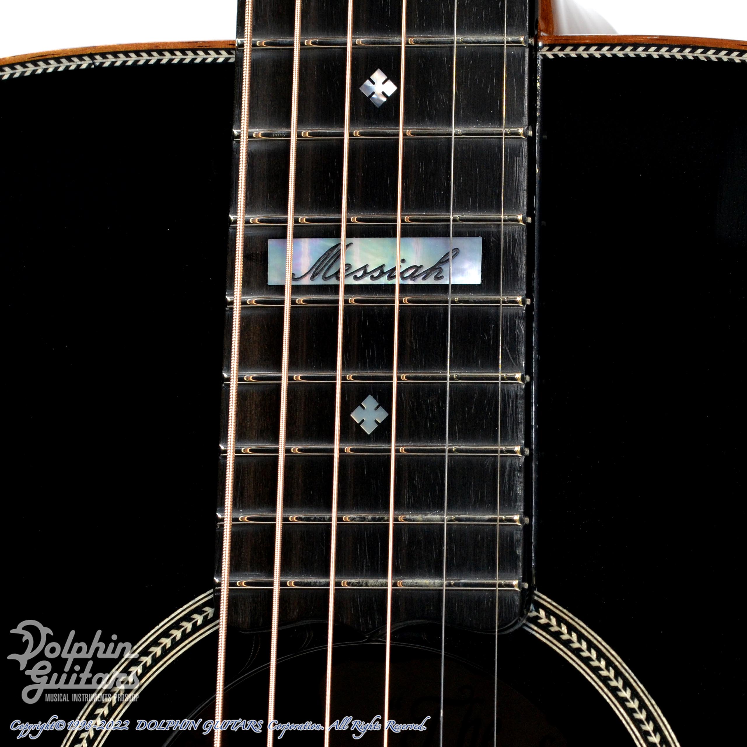 MATON EM100-808 Messiah Black Top|ドルフィンギターズ